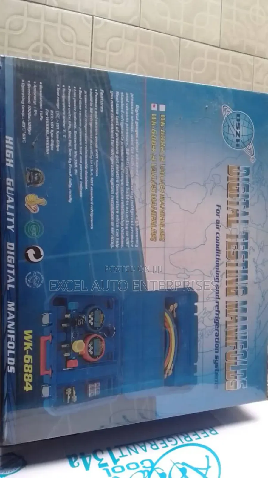 Digital Testing Manifold (Refrigerant and Air Conditioning