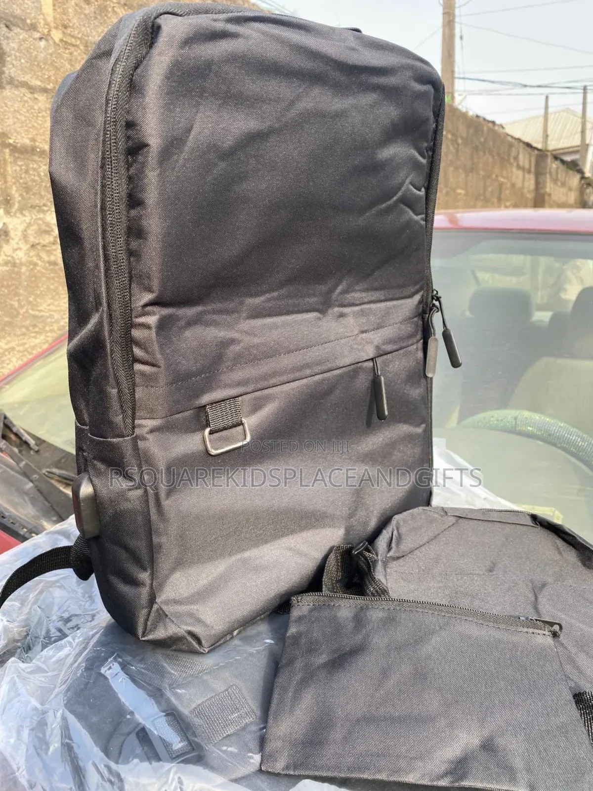 Christmas 3 in 1 Backbag With Usb Port for Gifts
