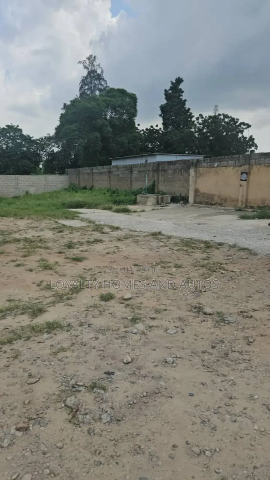 A Fenced Landed Property for Lease
