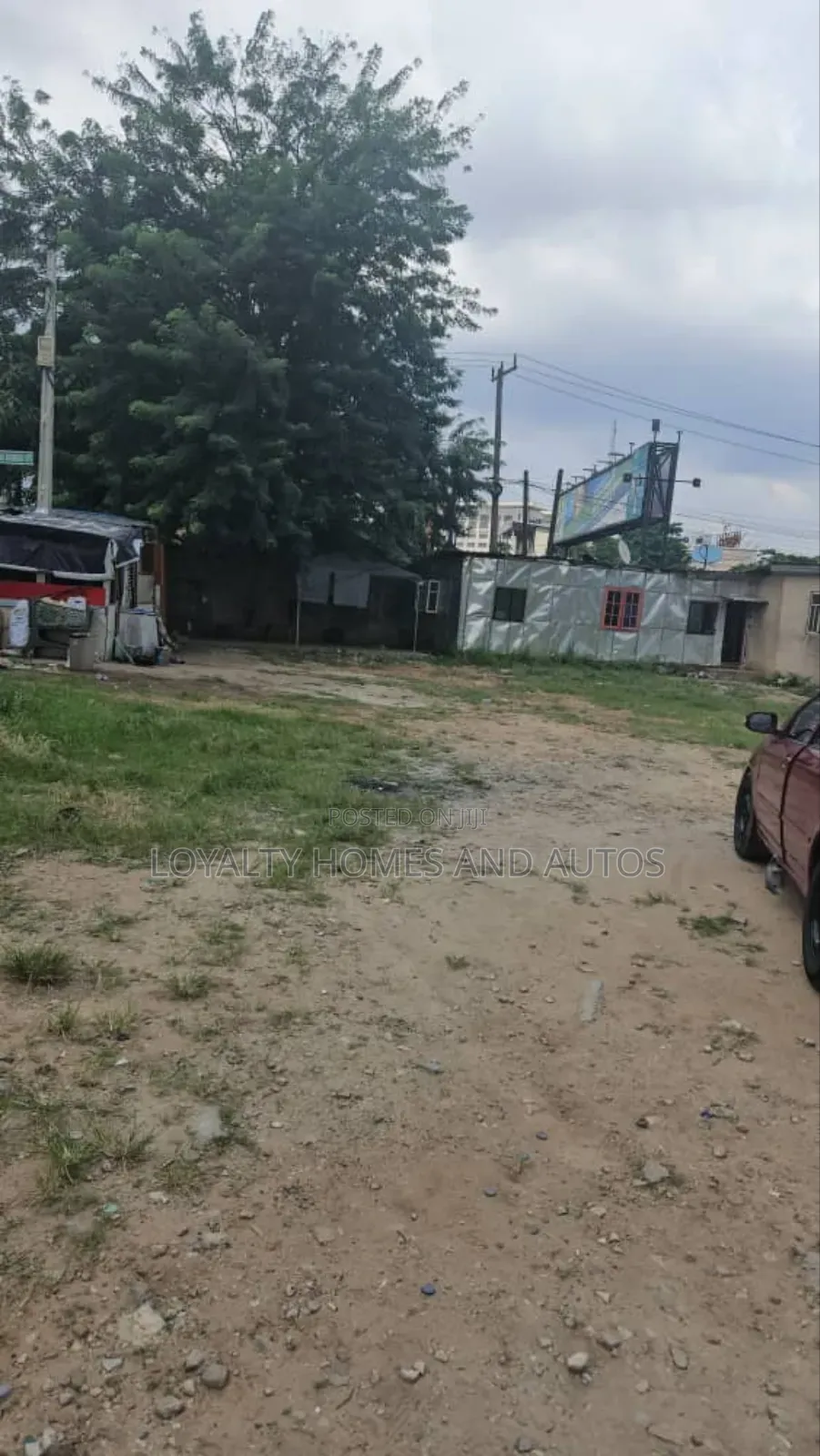 A Fenced Landed Property for Lease