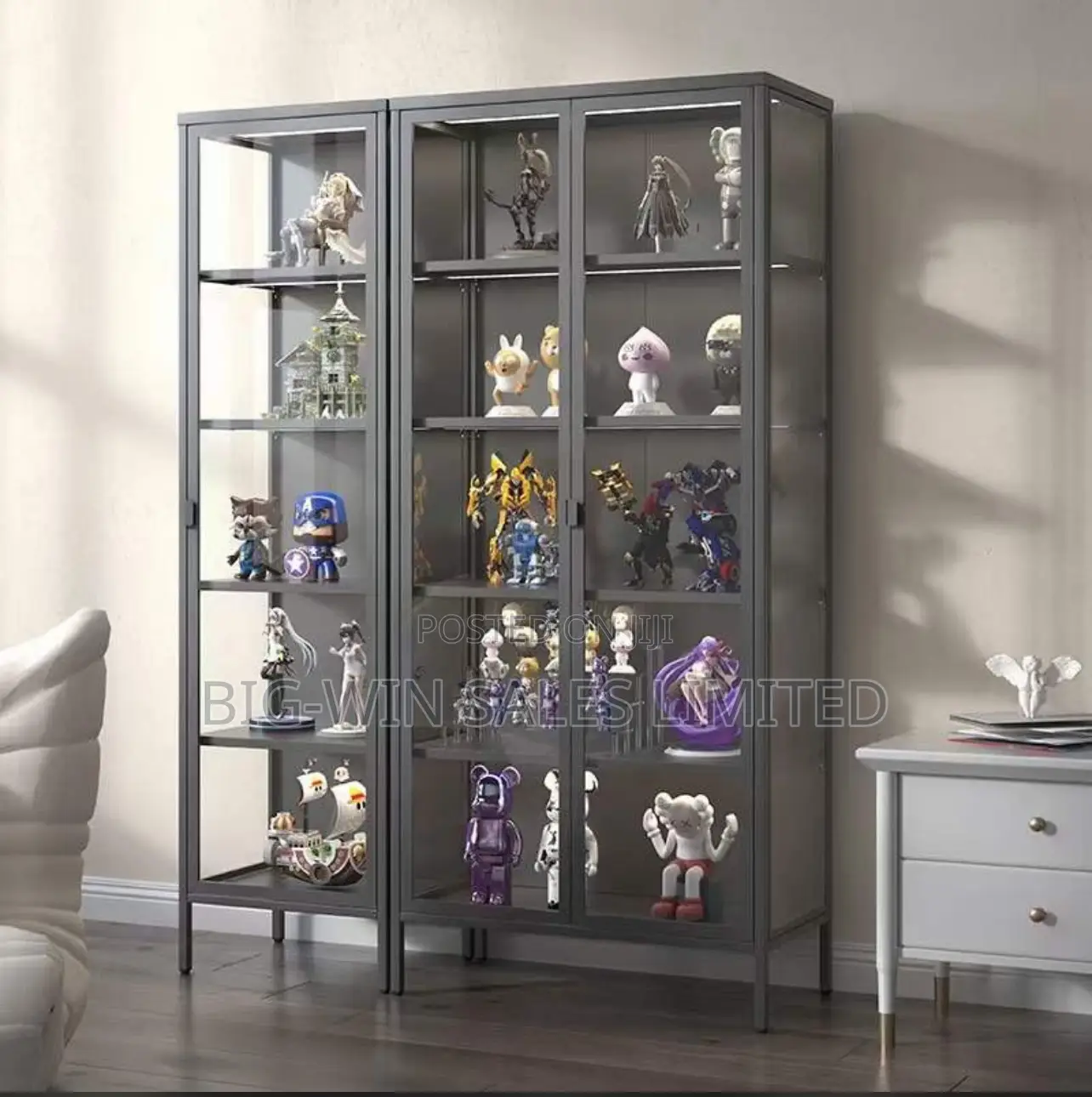 Transparent Book Shelf for Award/ Decoration