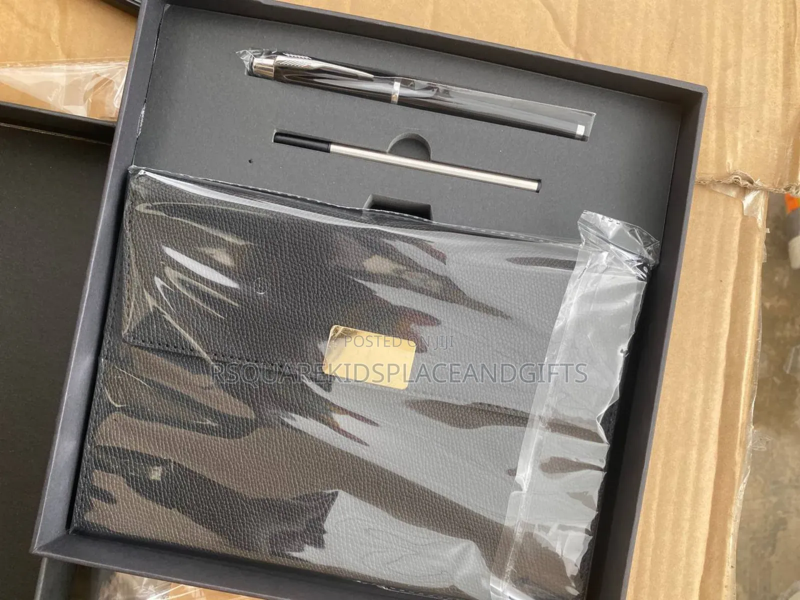 2 in 1 Note Pad With Pen and Pen Filler Set