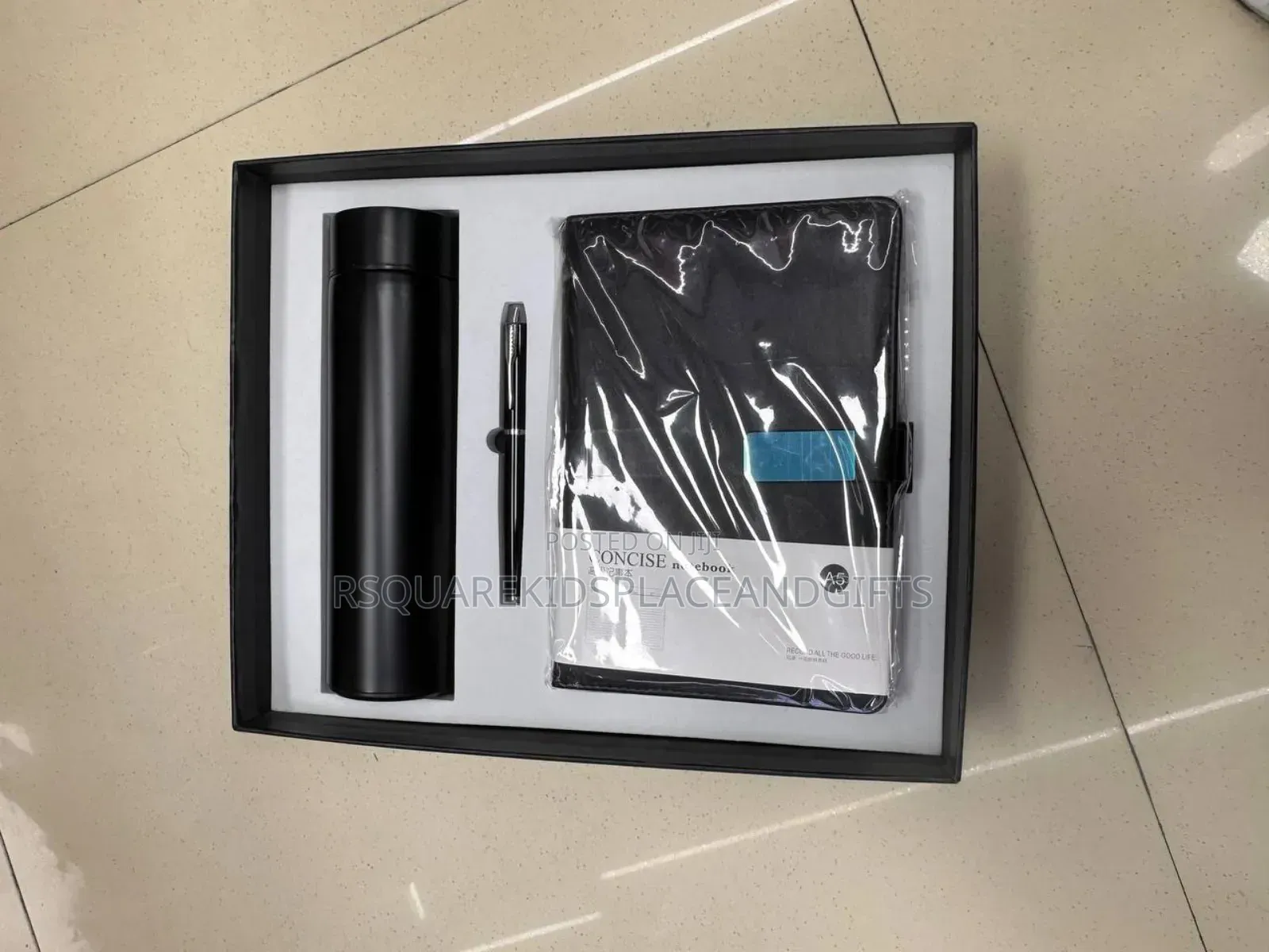 Pen, Flask and Diary Gift Set
