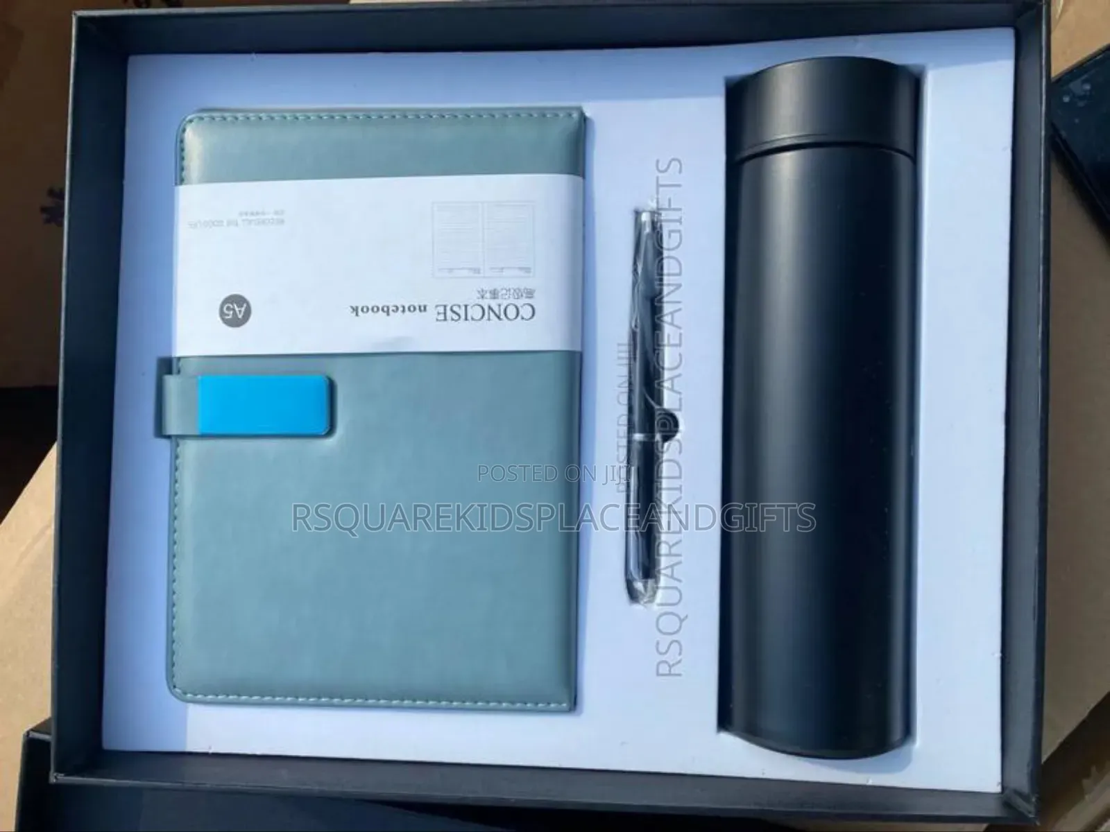 Pen, Flask and Diary Gift Set