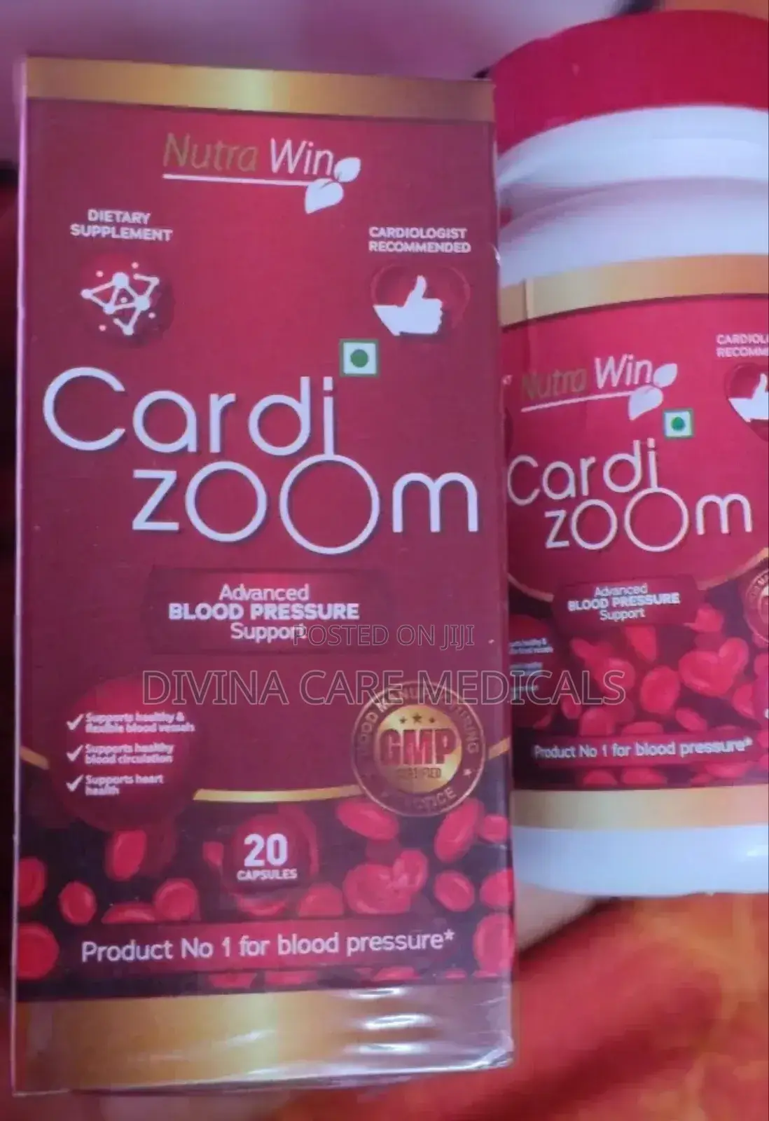 2. Cardizoom Bp Capsules – Natural Blood Pressure Regulator