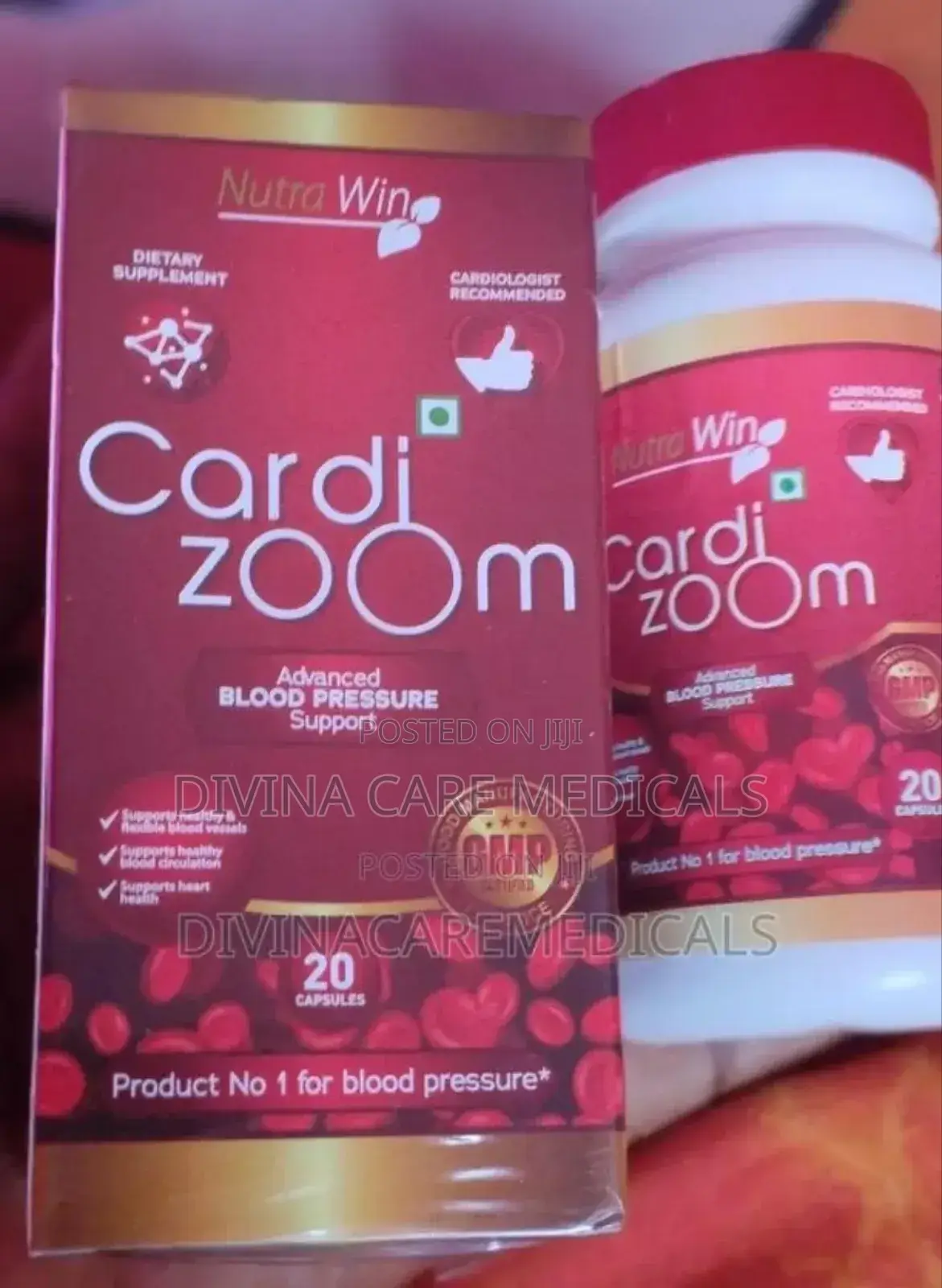 2. Cardizoom Bp Capsules – Natural Blood Pressure Regulator