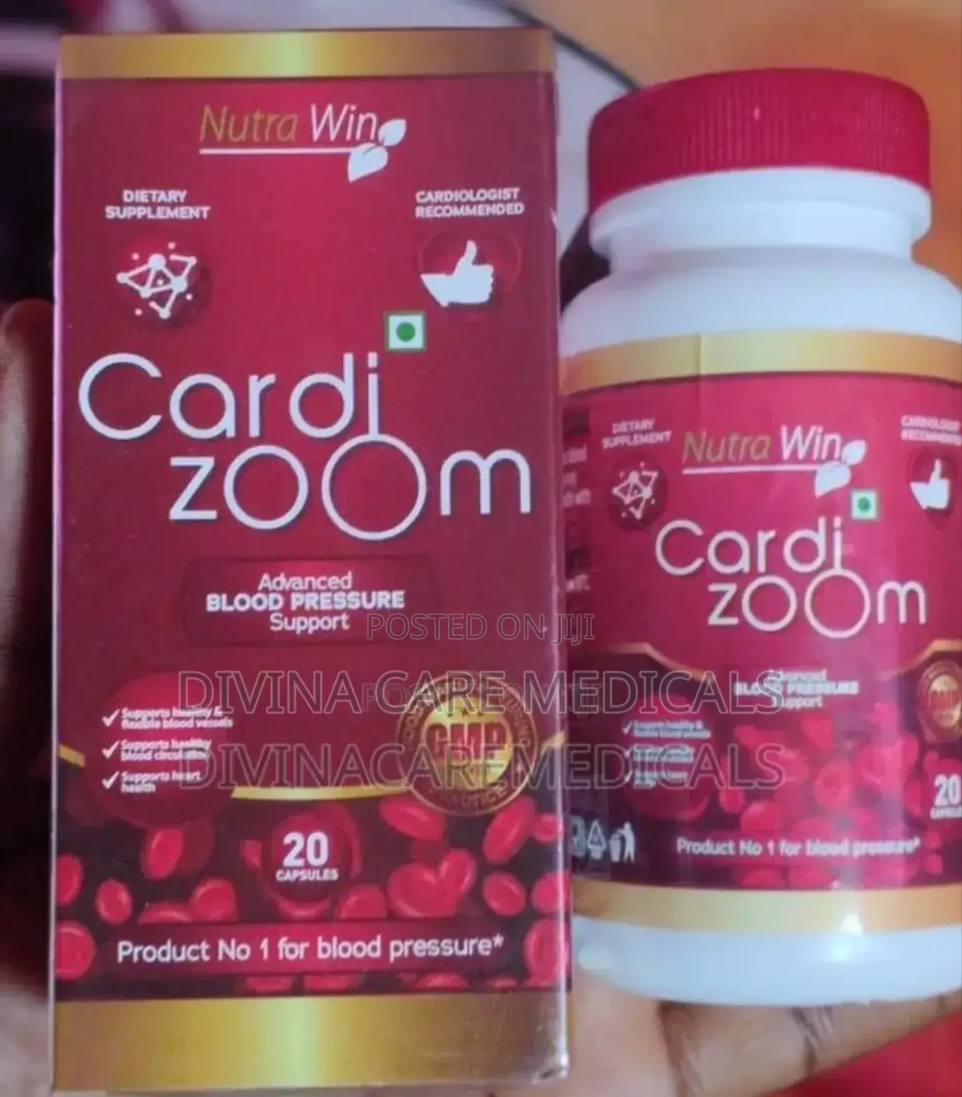 2. Cardizoom Bp Capsules – Natural Blood Pressure Regulator