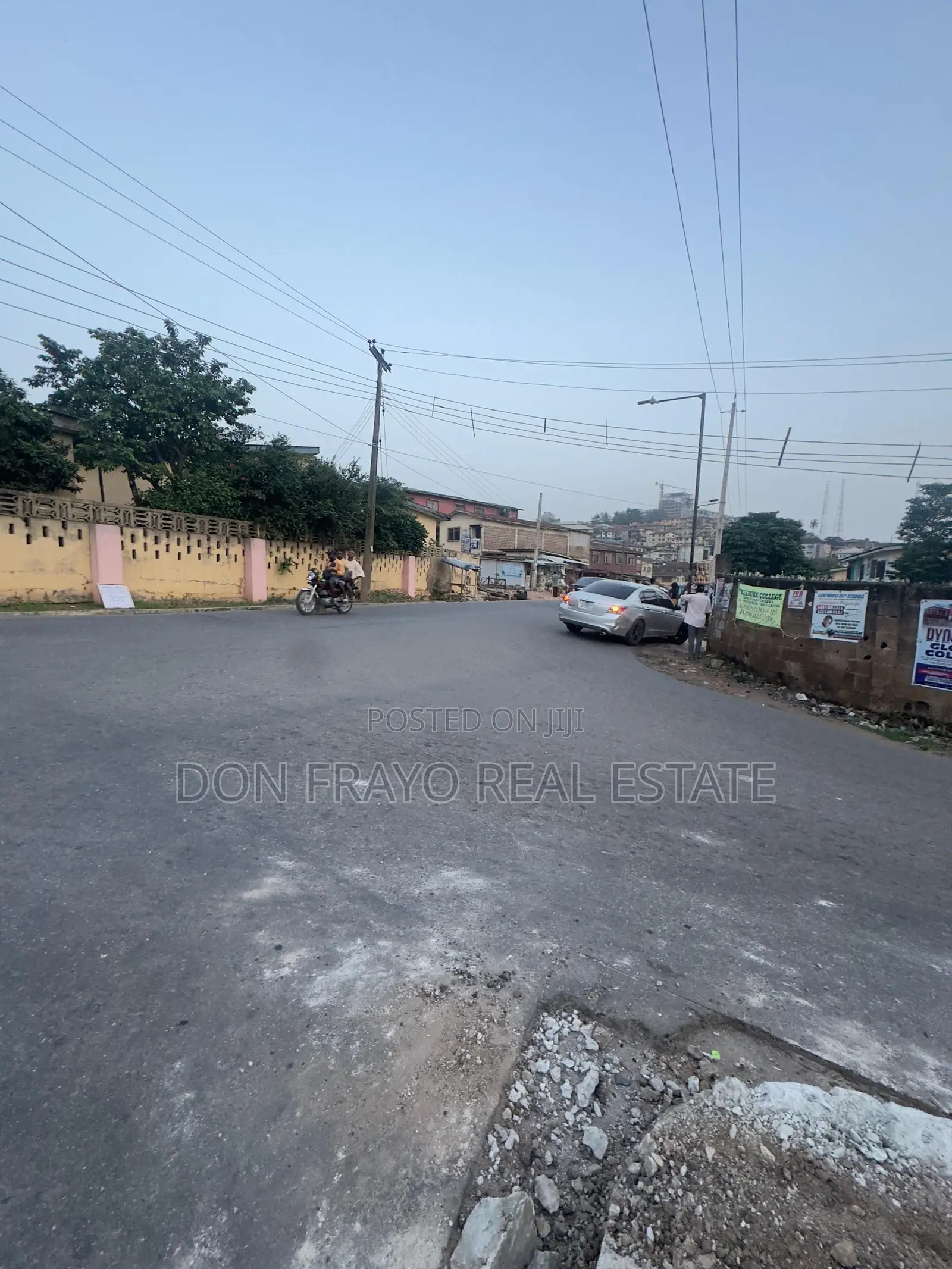 1300 Sqm Of Commercial Land For Sale Along Sango Mokola Road Ibadan