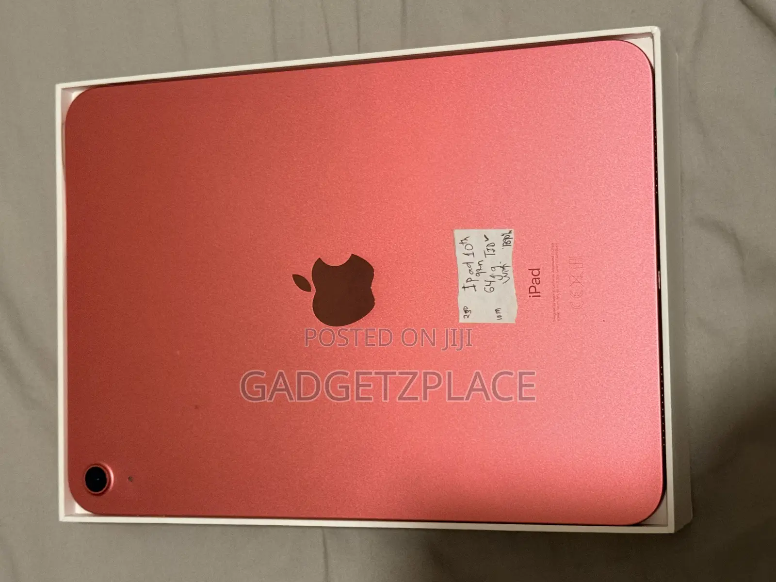 Apple iPad 10.2 (2021) 64 GB Pink