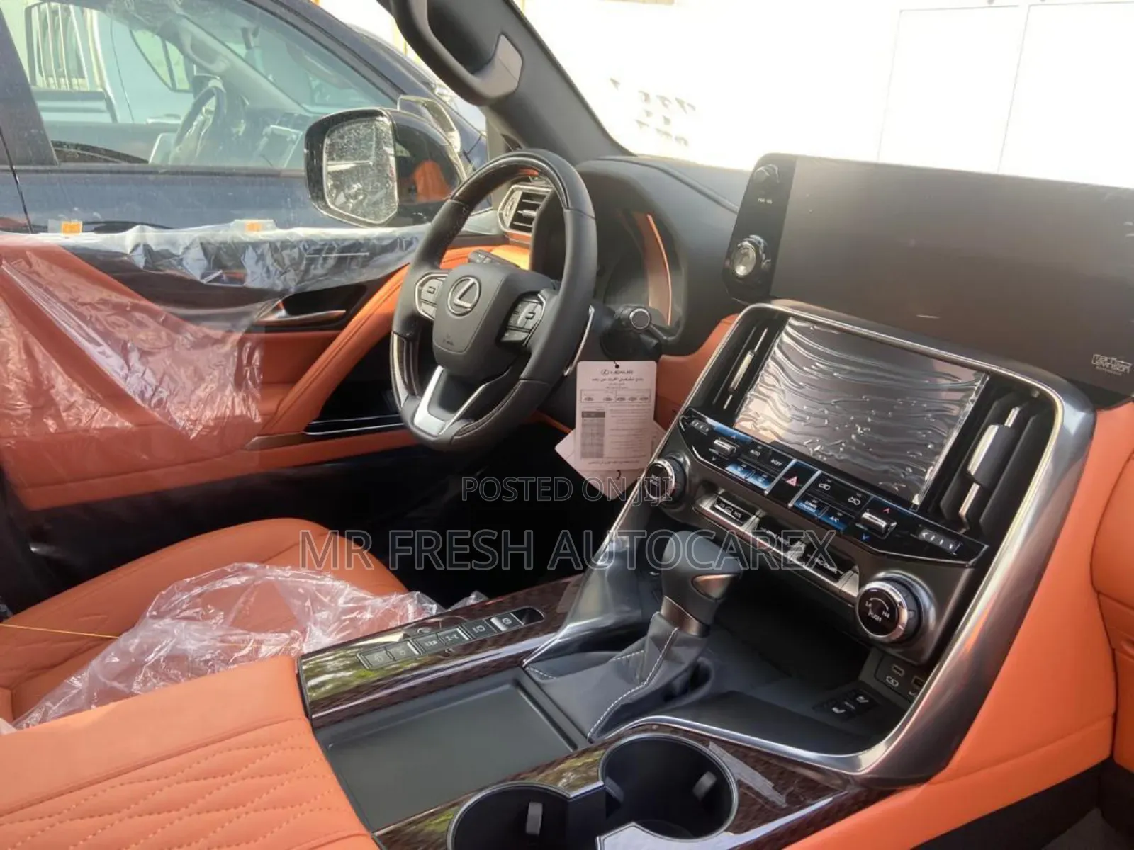 New Lexus LX 600 2025 Black