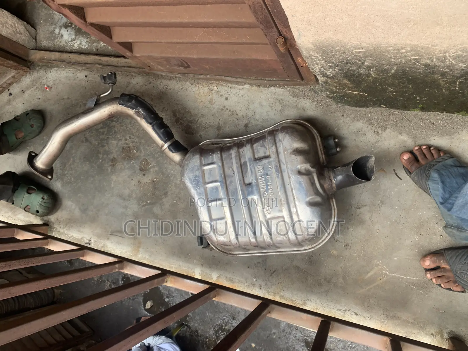 Exhaust Silencer Pot Kia Sorento 2014 Model