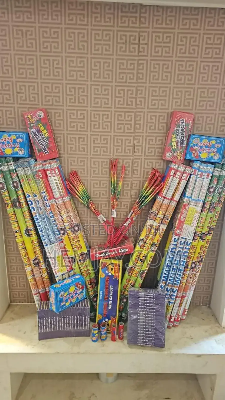 Firework/ Knockout Banger (5shot, 8shot,10shot, 15shot,17shot,18shot .