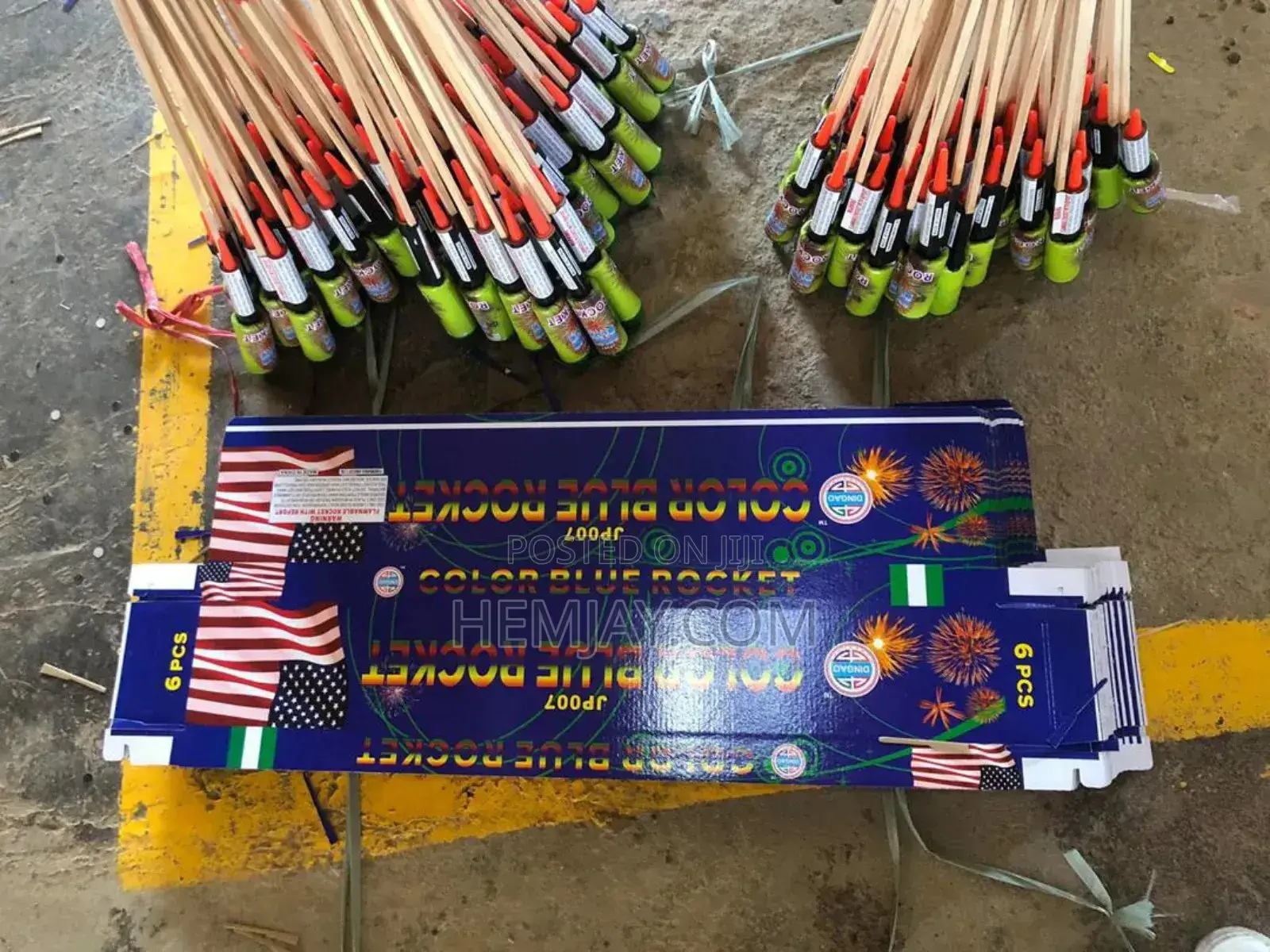Latest Fireworks Rocket (6pcs in )