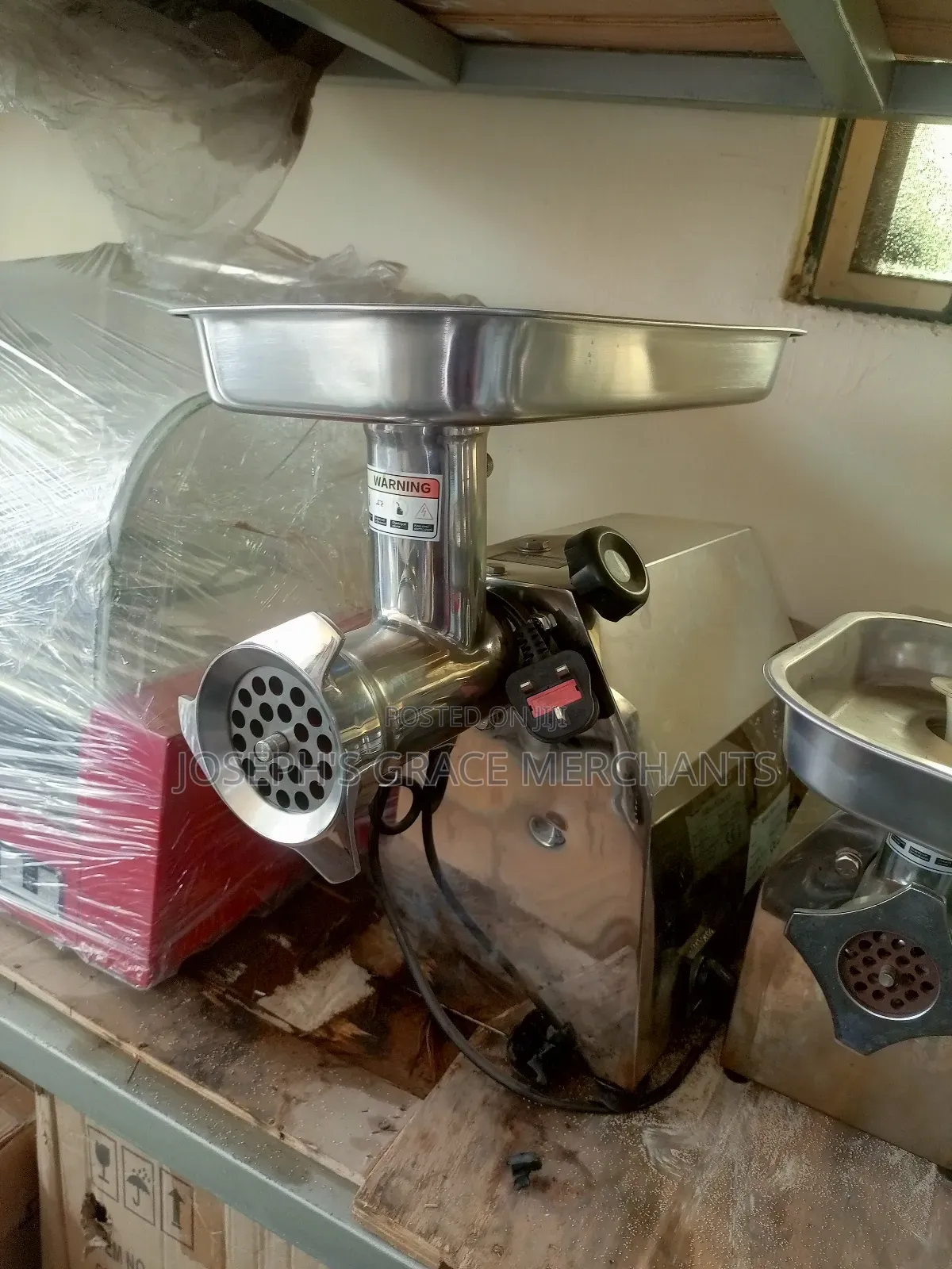 Industrial Meat Mincer Machine, (Size 22)