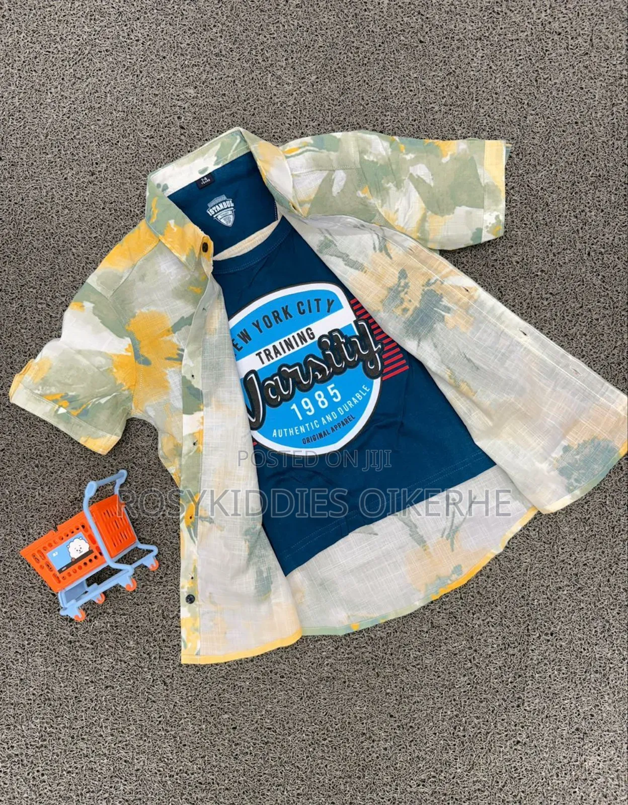 Boys 2in1 Botton Shirt