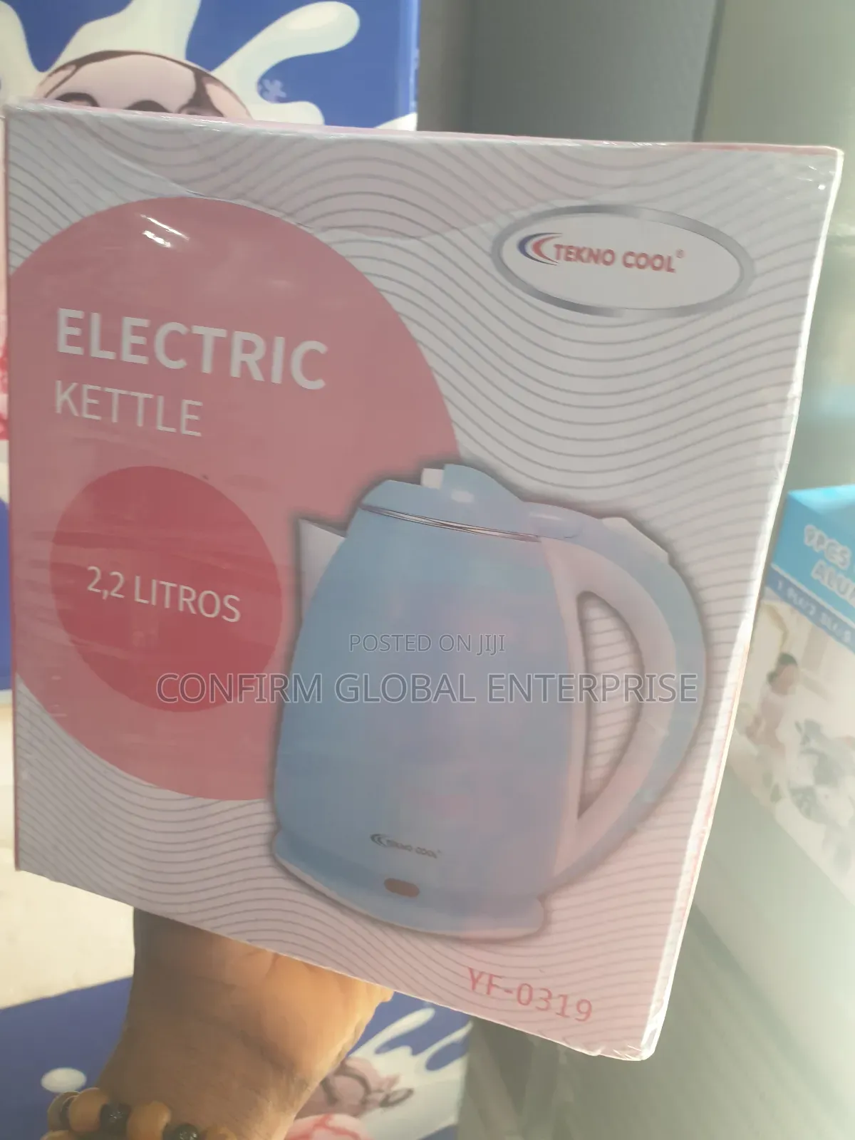 Brand New Yf-0319 Teknocool 2.2litre Electric Kettle