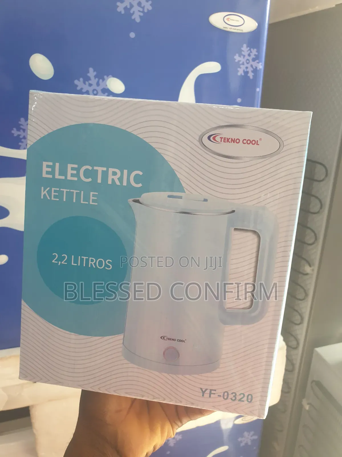 Powerful 2.2l Teknocool Electric Kettle Yf-0320