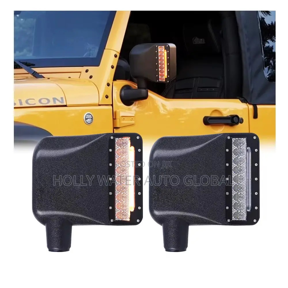 Jeep Wrangler Jk Jku Led Mirror Cover