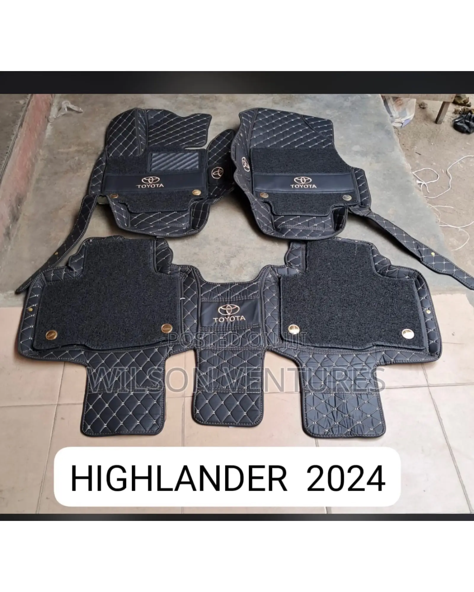 Highlander 2024 Double Layer Leather Mat