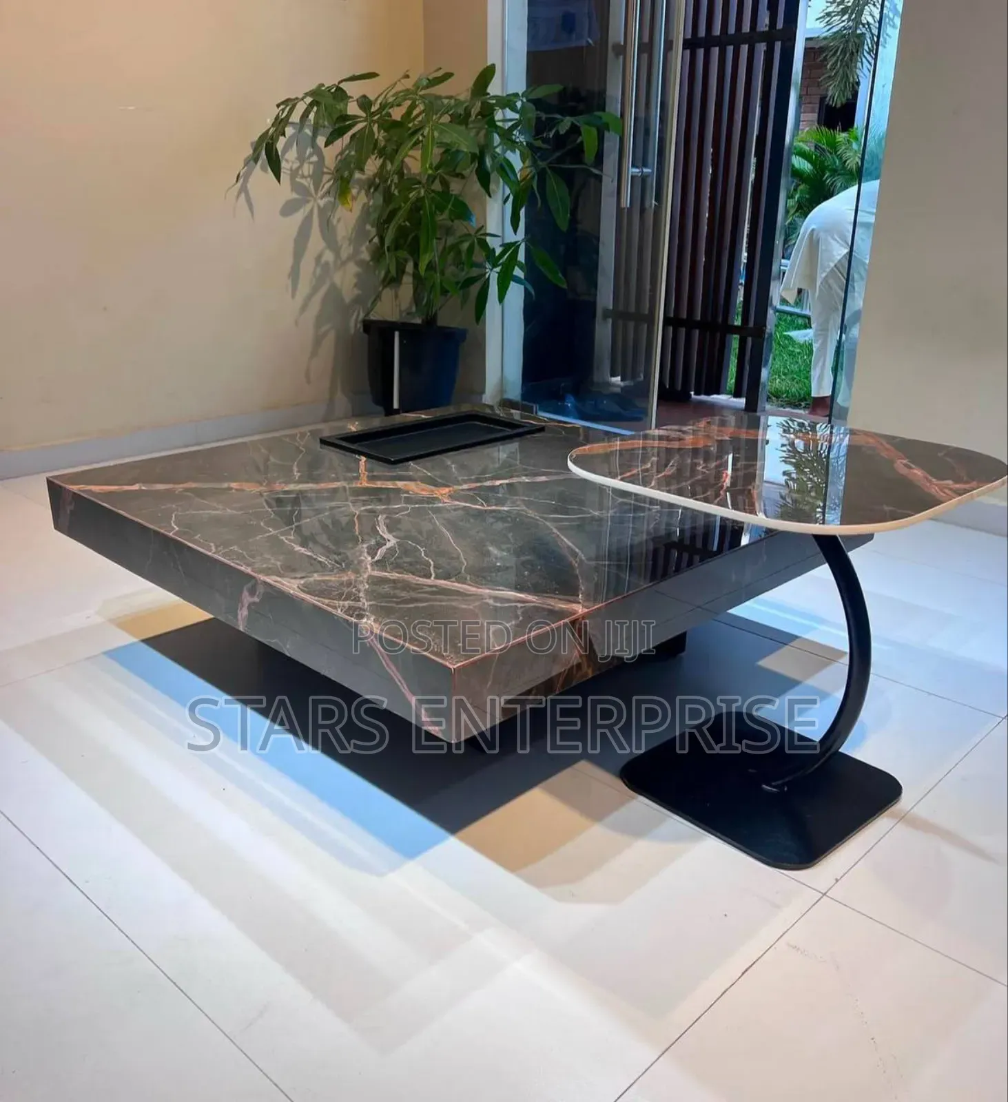 Center Table Marble Top