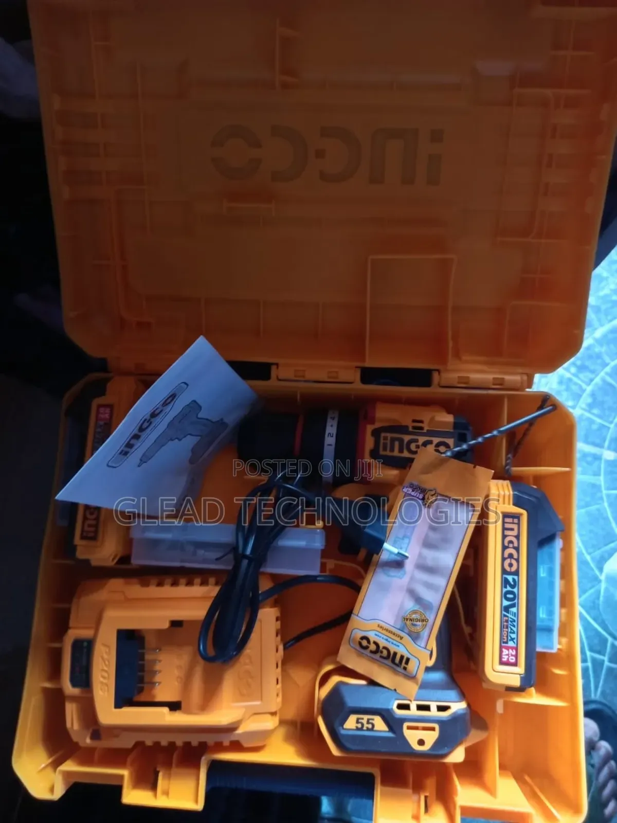 Ingco Brushless Drilling Machine