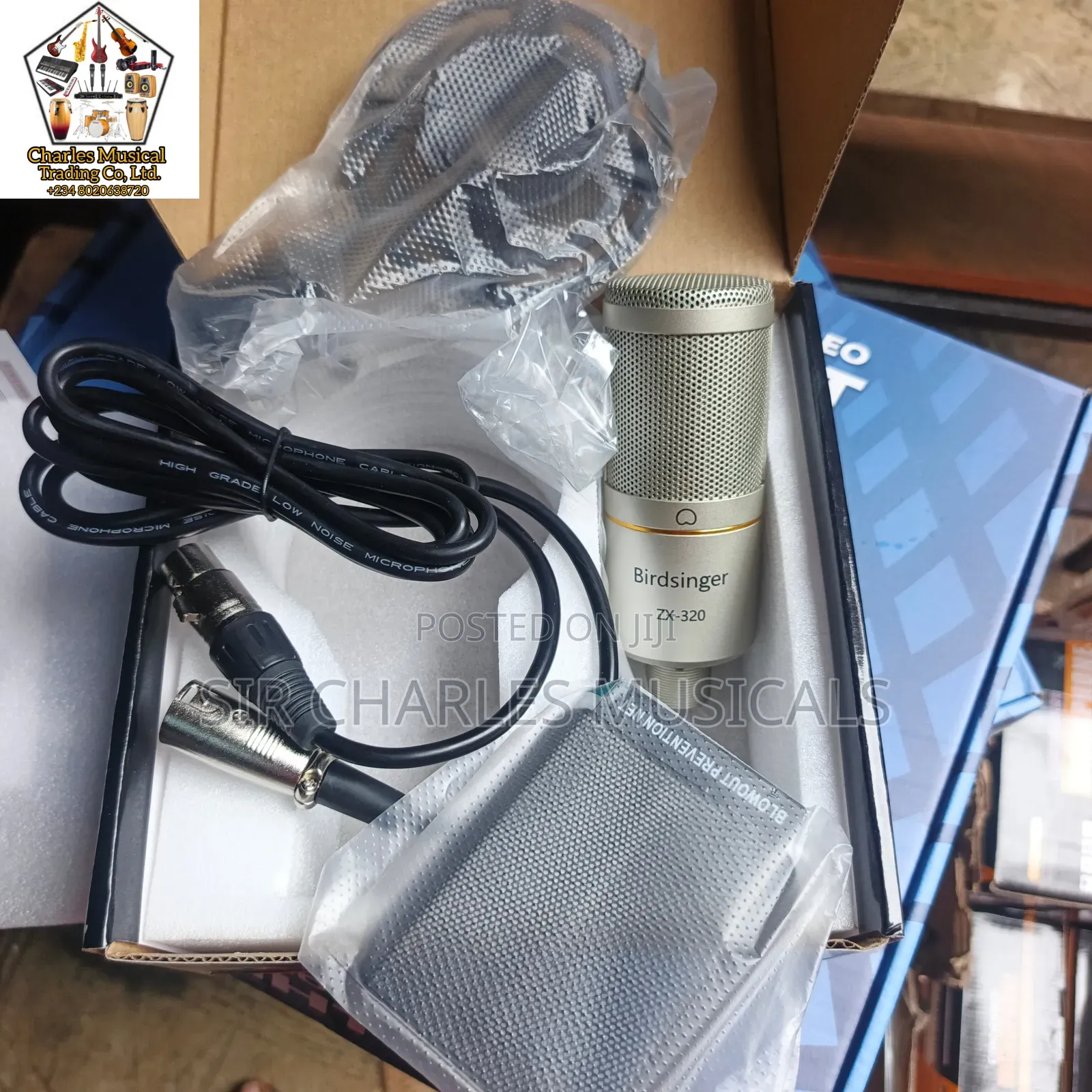 High Quality Birdsinger Zx-320 Condenser Studio Microphone