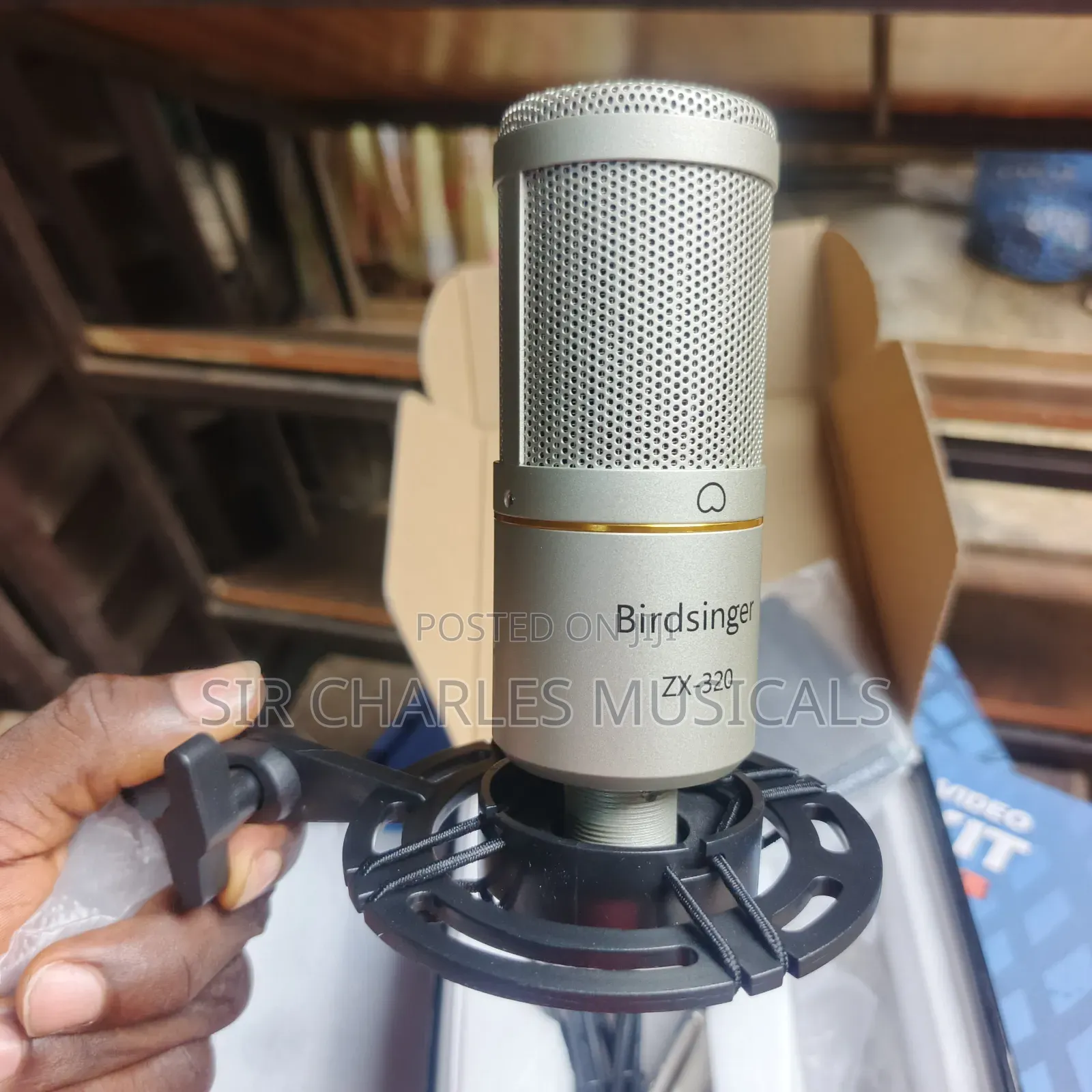 High Quality Birdsinger Zx-320 Condenser Studio Microphone