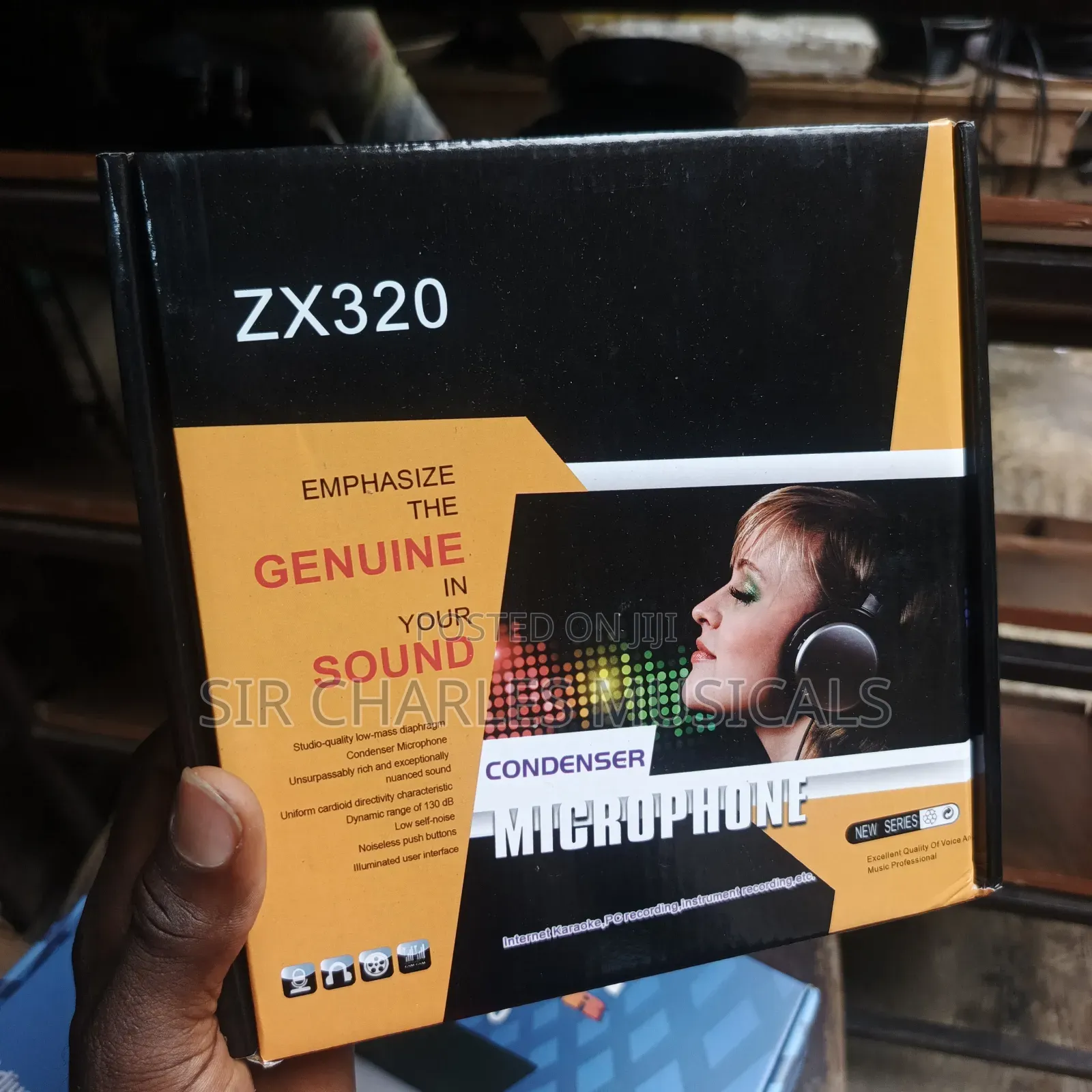 High Quality Birdsinger Zx-320 Condenser Studio Microphone