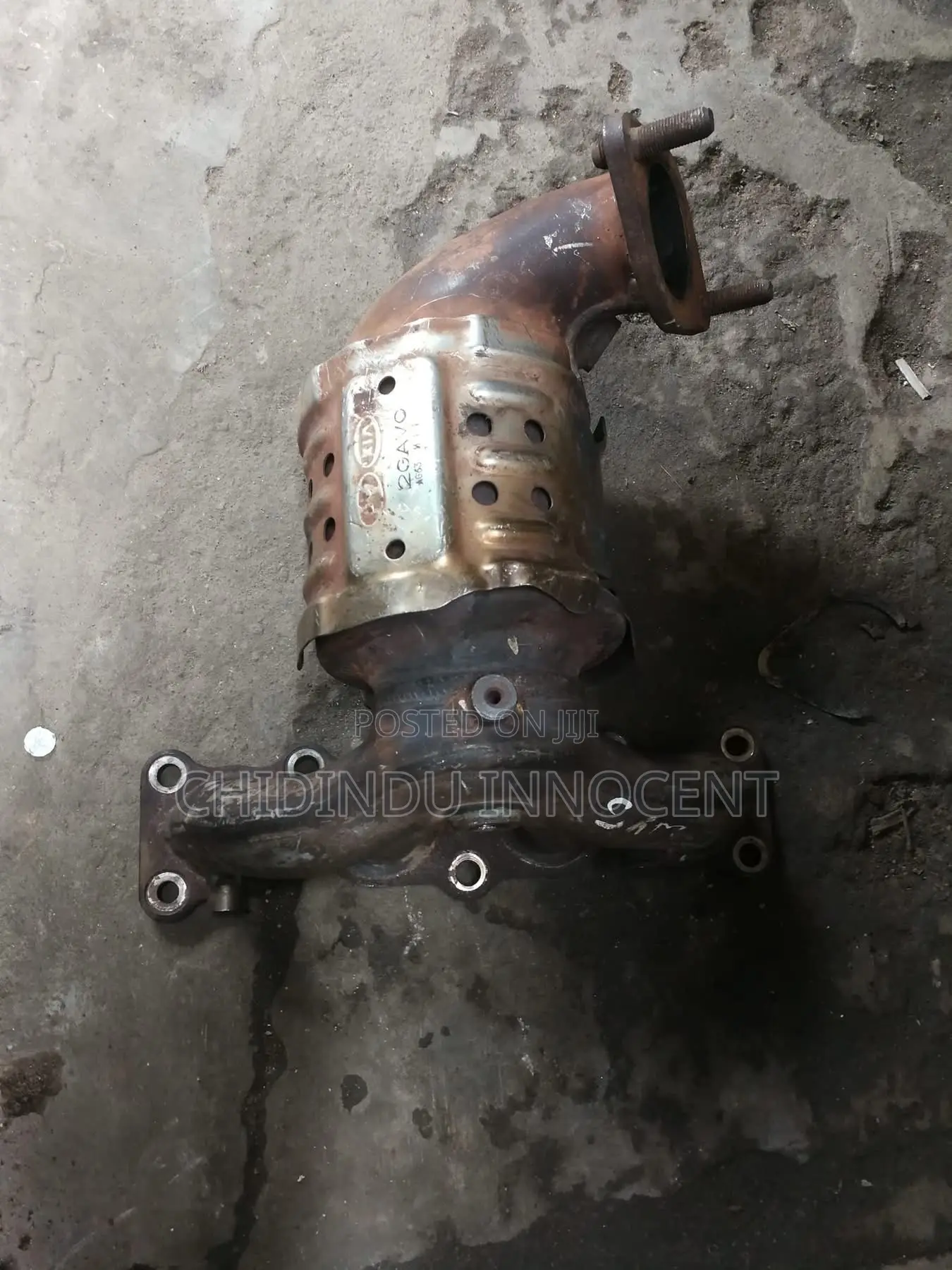 Manifold Catalyst Converter Hyundai Sonata 2015/2017 Model Tokunbo