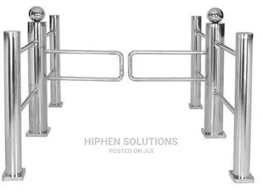 Auto Reset Swing Gate Security Turnstiles