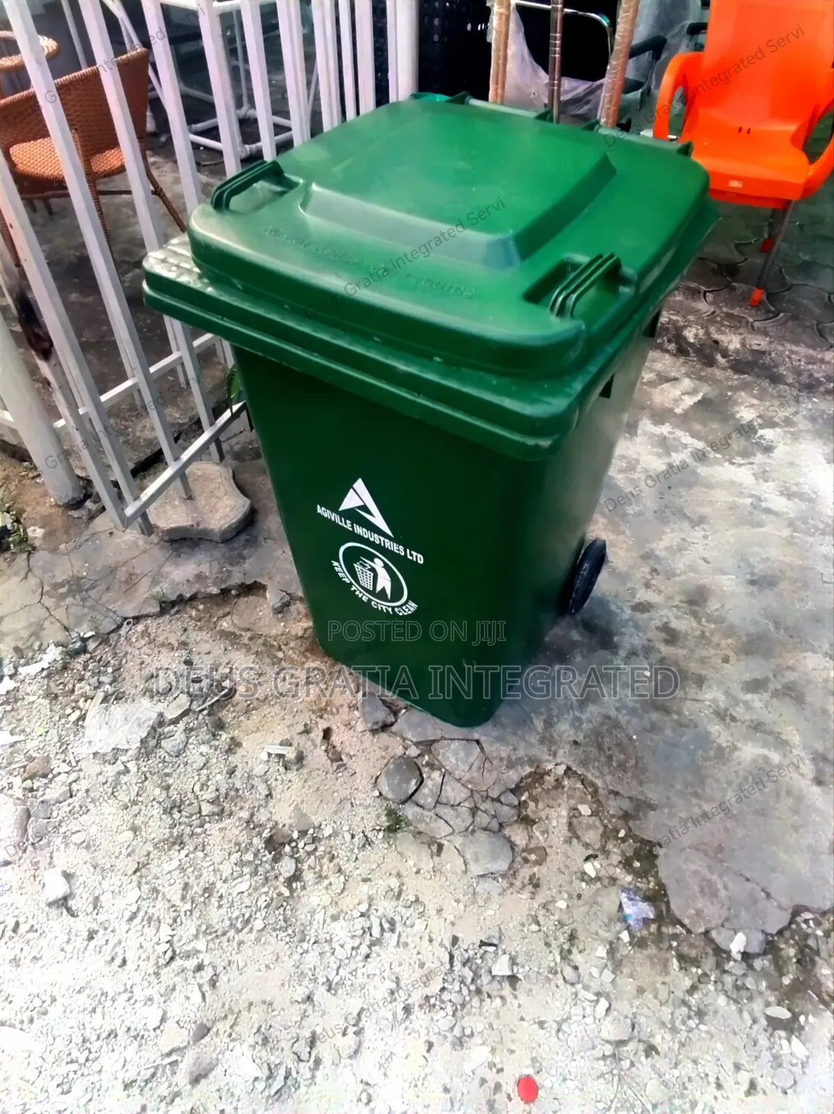 240 Litres Waste Bin