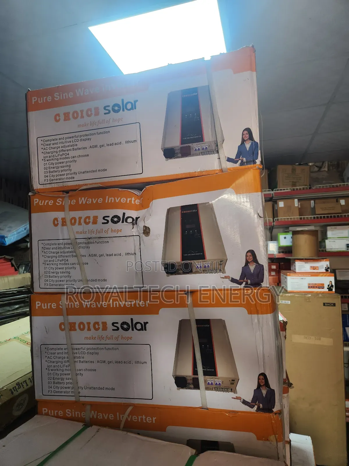 7.5kva 48v Choice Solar Non Hybrid Inverter
