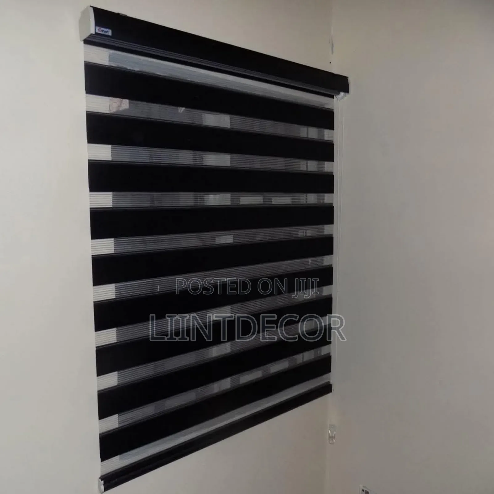Automated Black Quality Day and Night Blinds (Not Per Window)