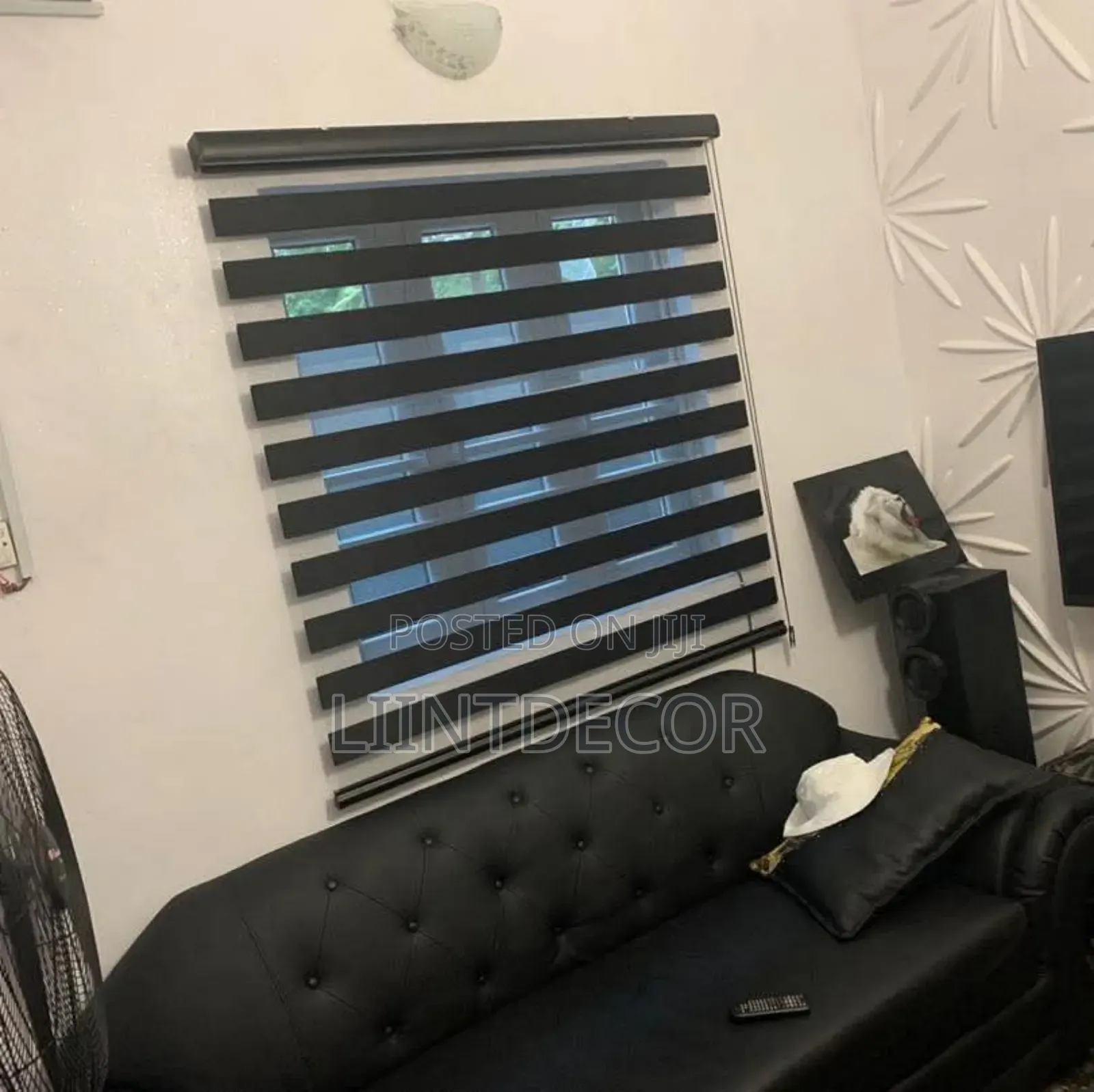 Automated Black Quality Day and Night Blinds (Not Per Window)