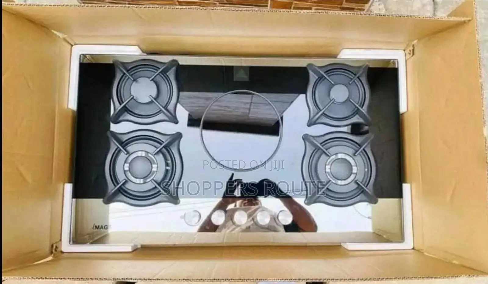 Image 4 Burner 1 Hotplate Built In Gas Hob Cooker | Im90g5