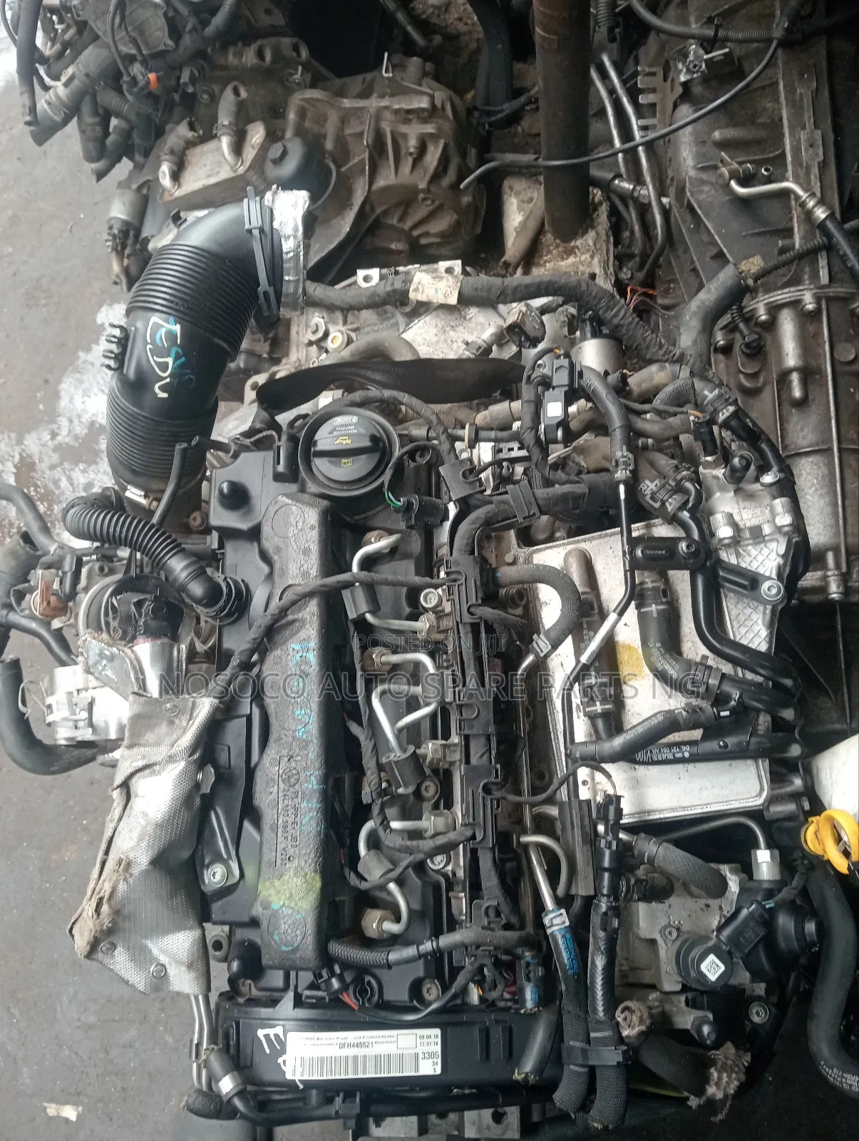 Engine Diesel Tiguan 2018 2020