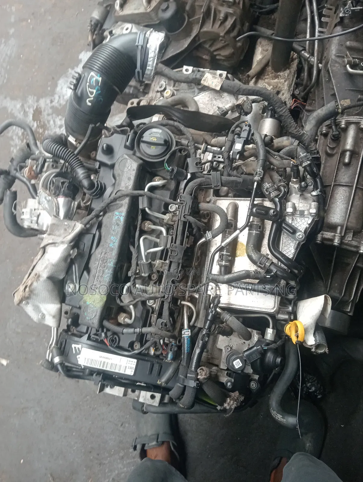 Engine Diesel Tiguan 2018 2020