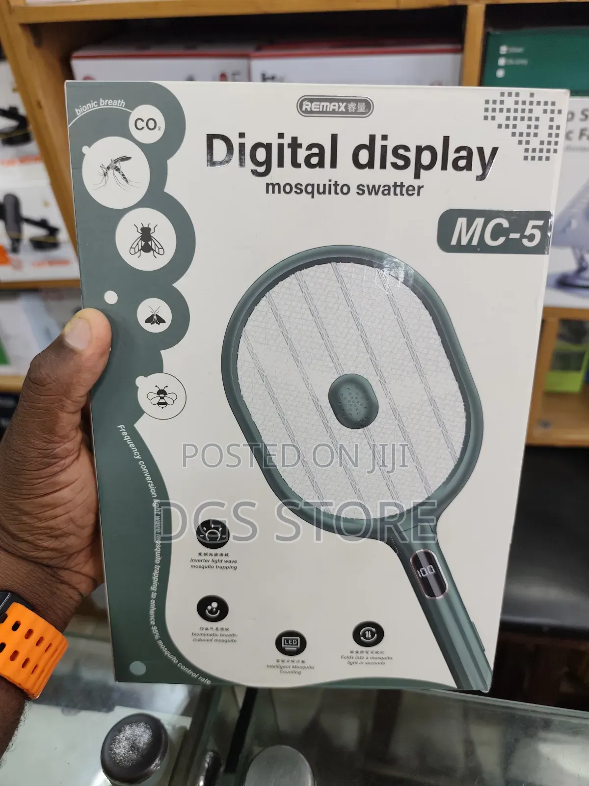 Remax Mc 5 Digital Display Mosquito Swatter