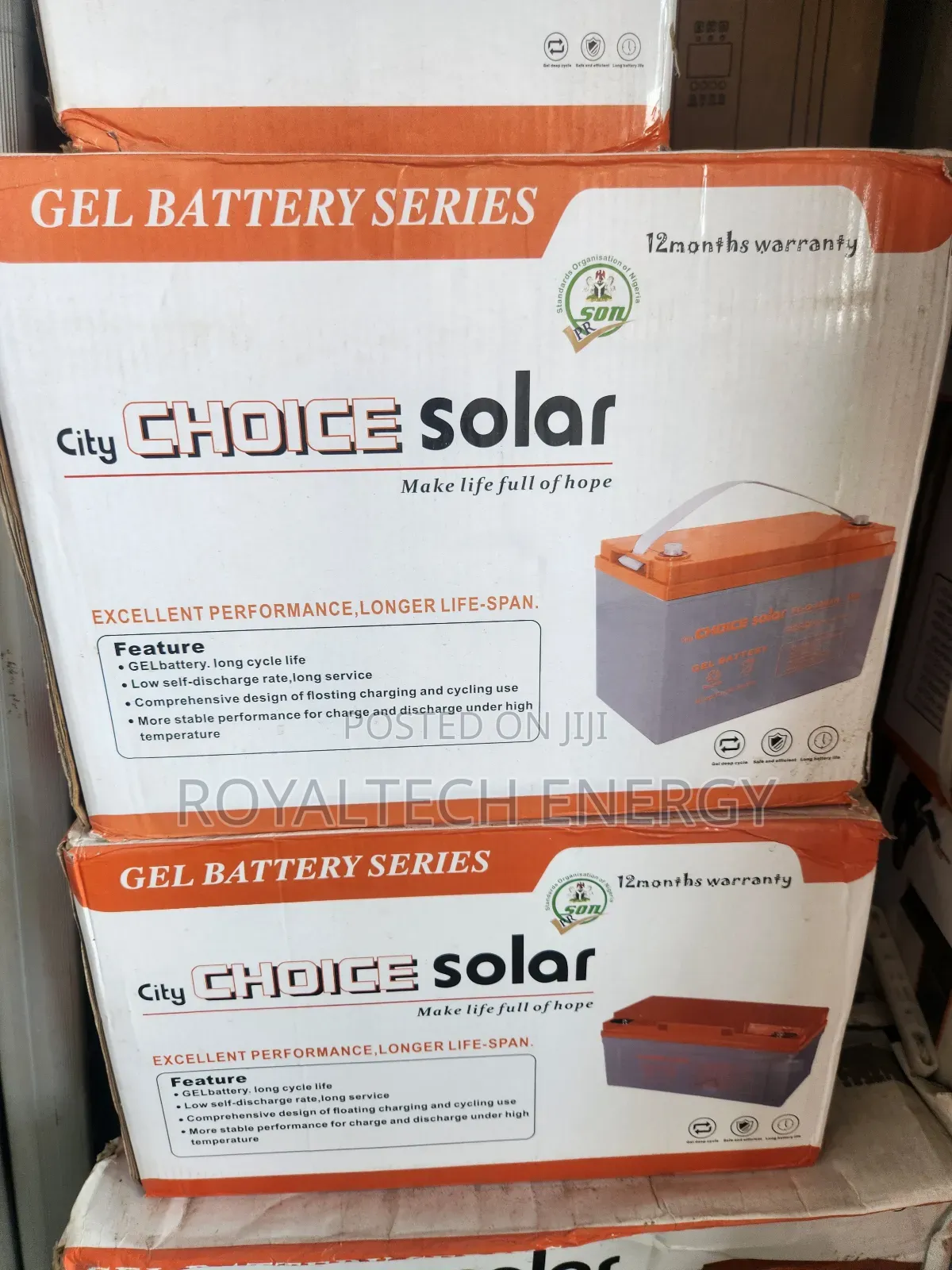 120ah 12v Choice Solar Gel Battery