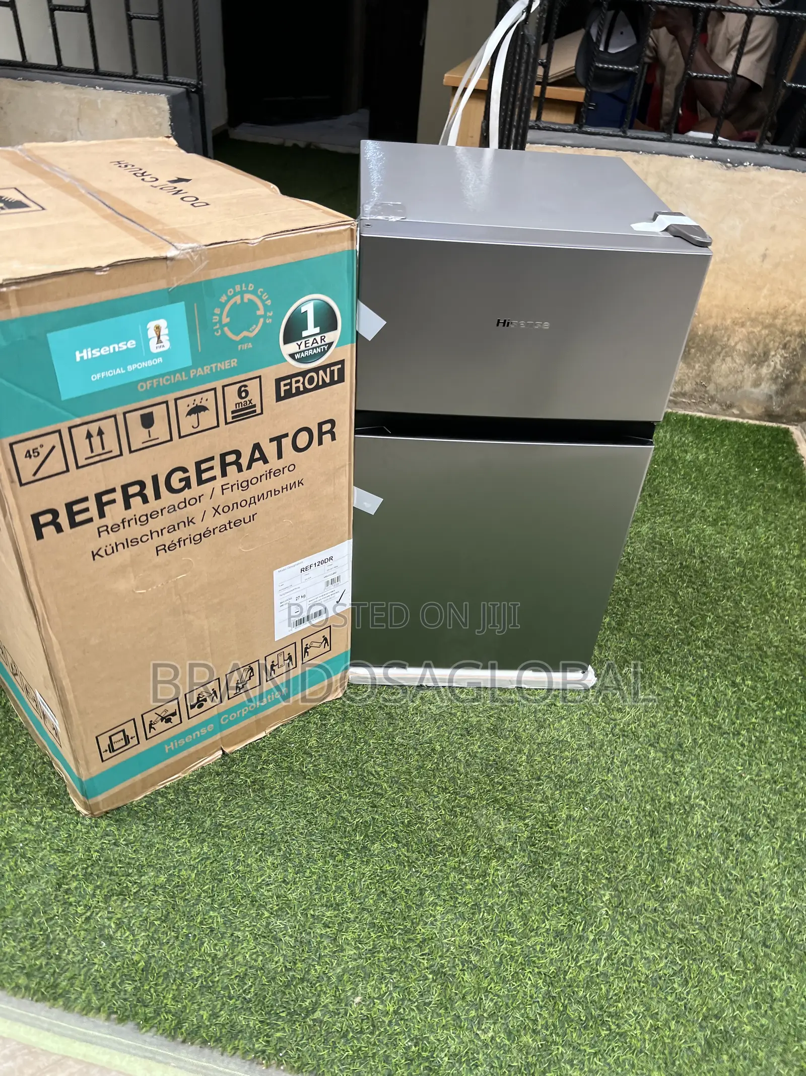 Hisense 87l Top Freezer Double Door Refrigerator - Ref120dr