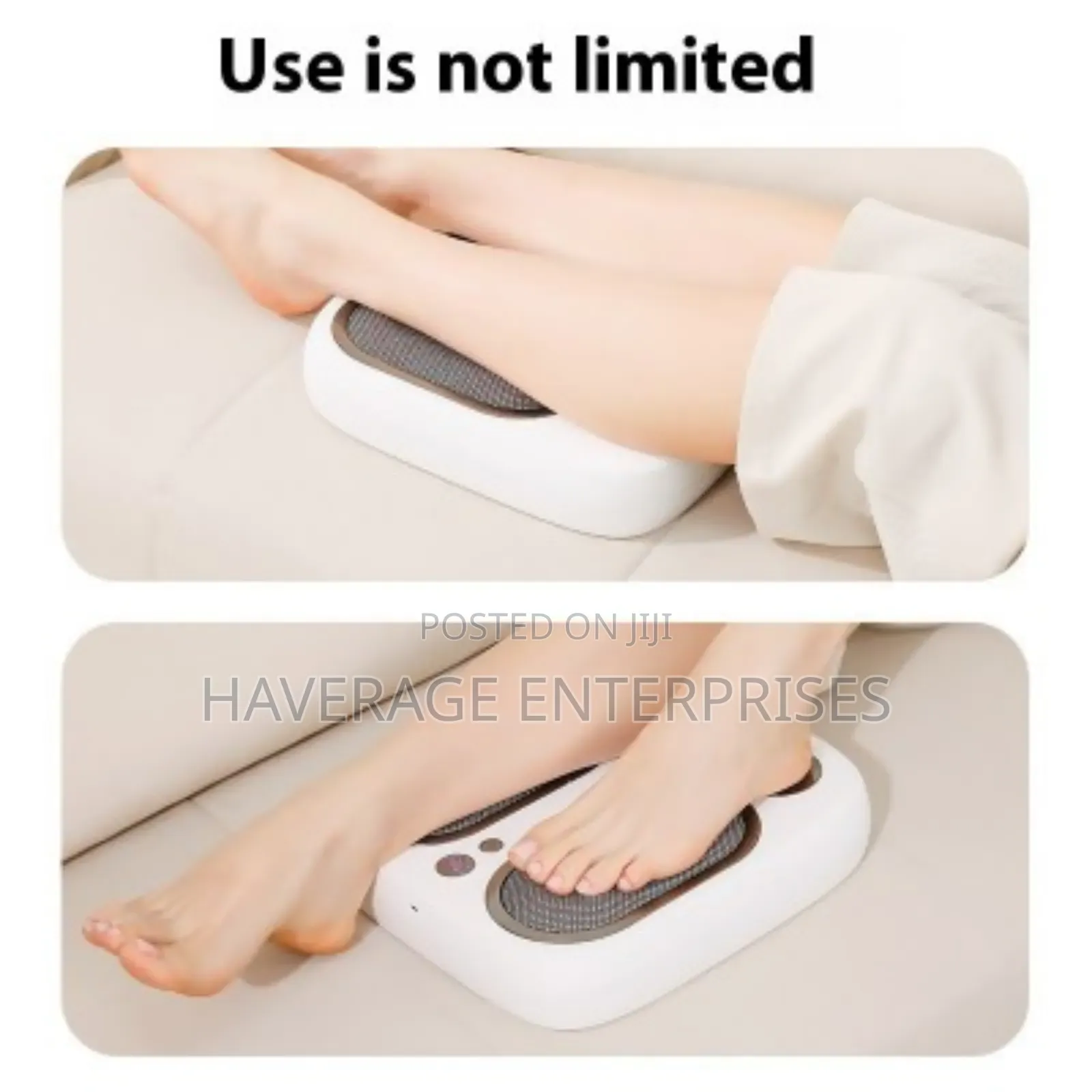 Electric Foot Massager With Heat Therapy & Vibration
