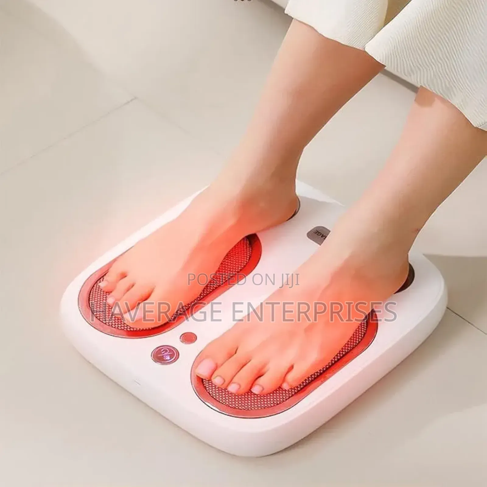 Electric Foot Massager With Heat Therapy & Vibration