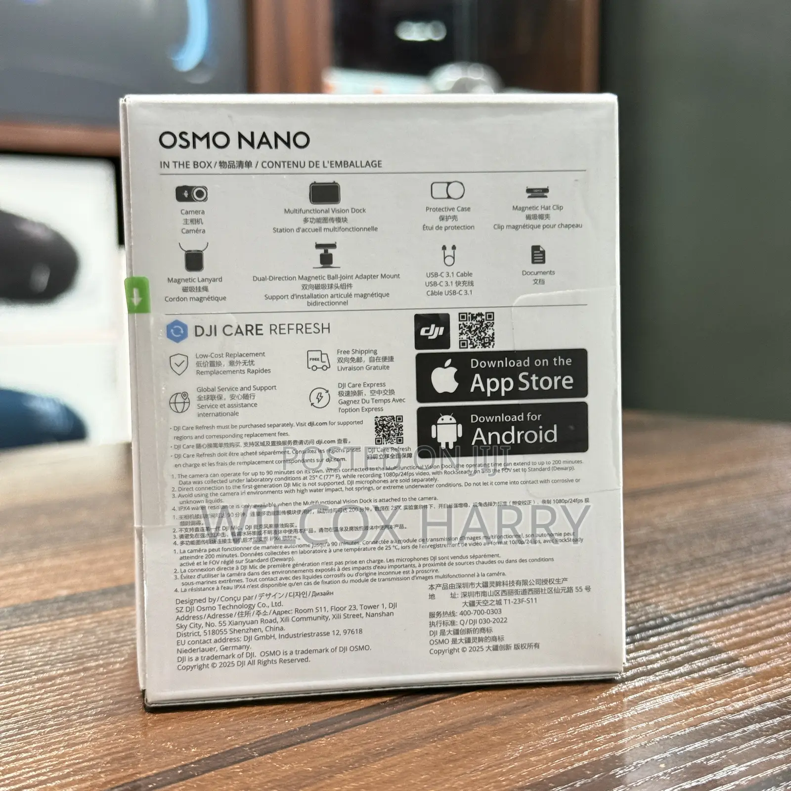 Dji Osmo Nano Wearable Action Camera