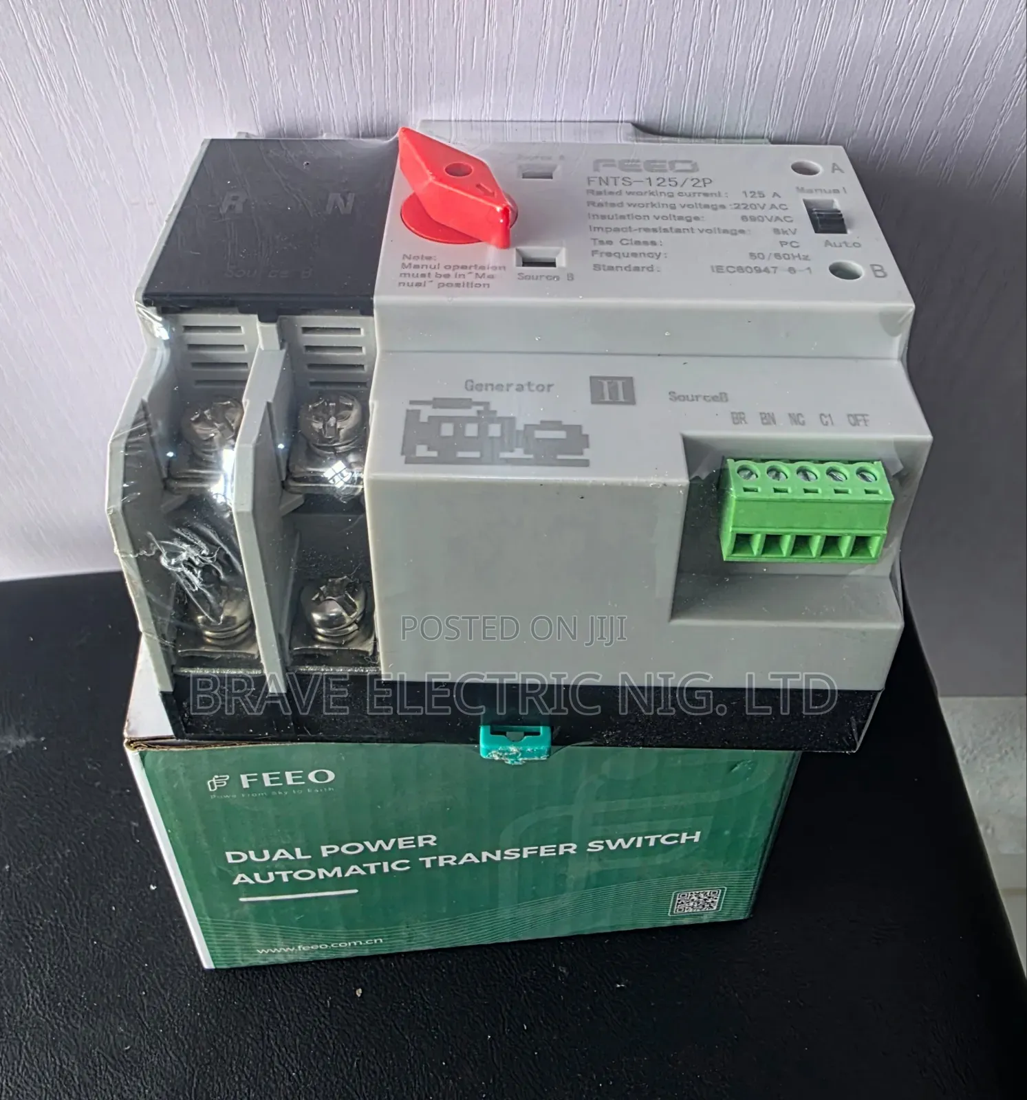 Automatic Transter Switch (Ats) 2p 125a