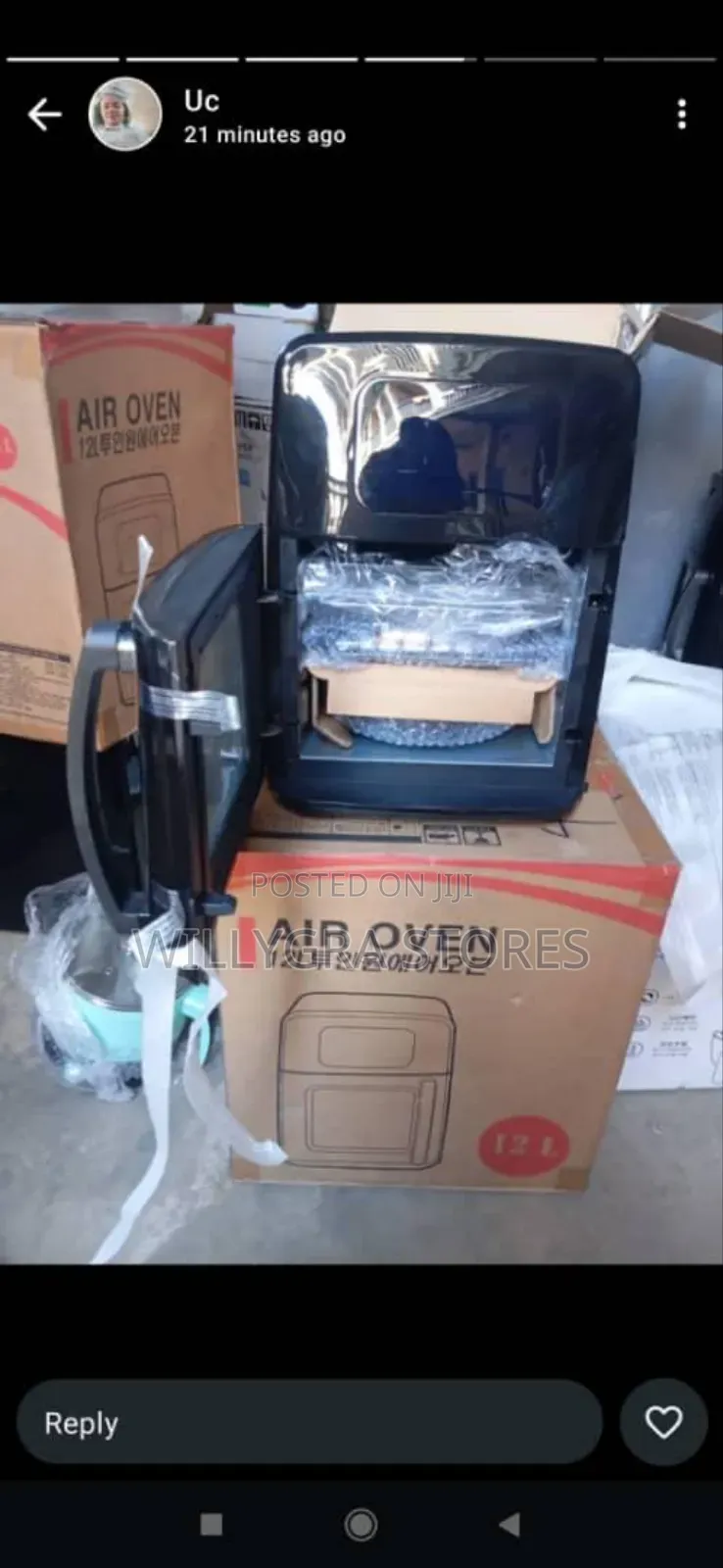 Voglia 12l Large Air Fryer