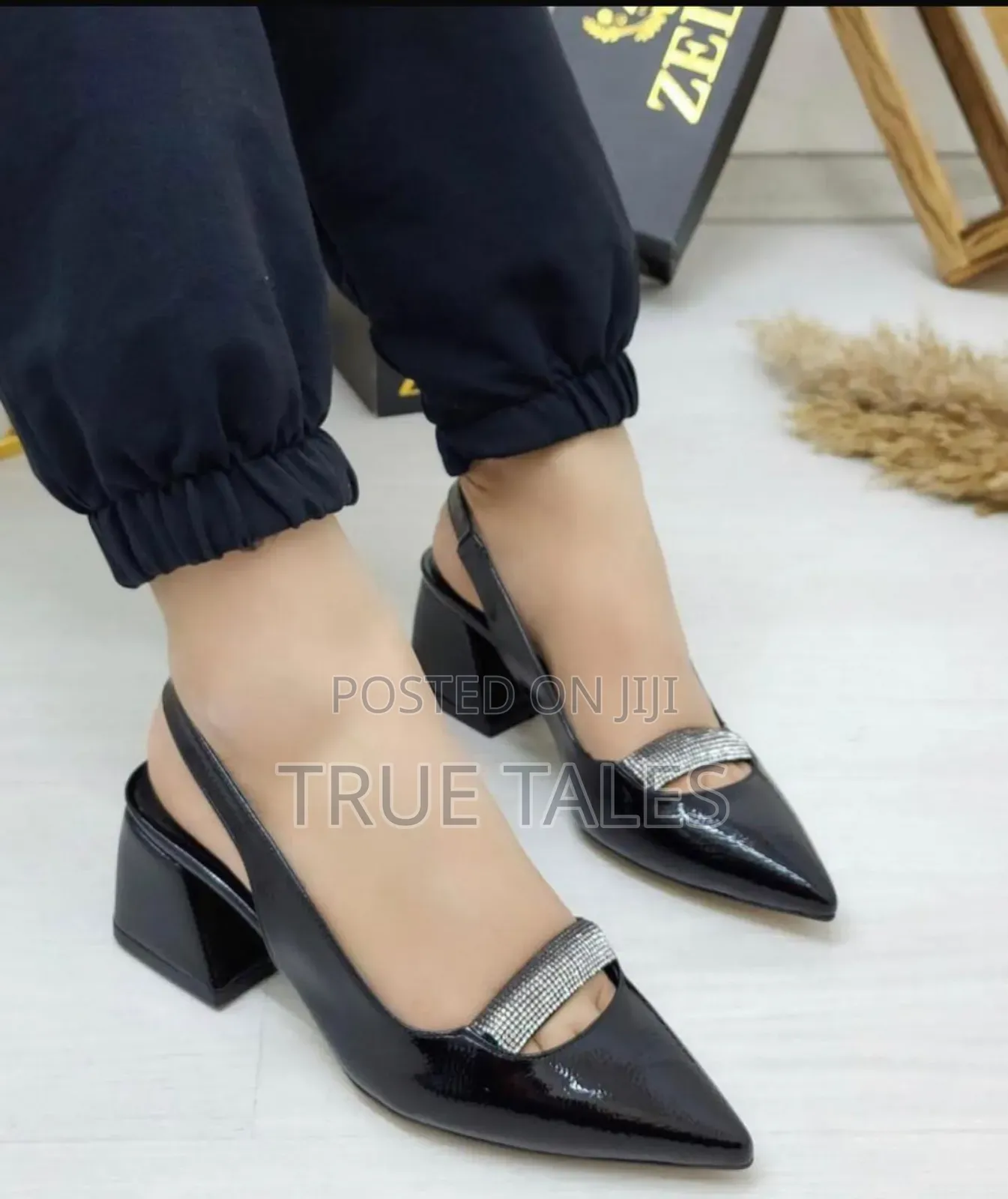 Women's Heeled Pointed-toe Sandals.#Fel. Sizes 37-43