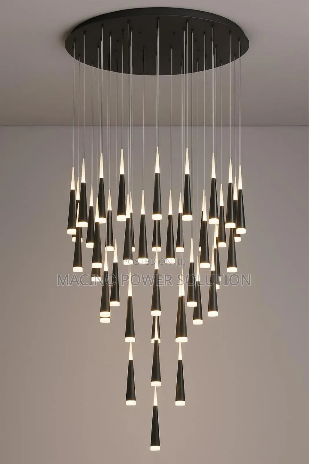 81 Drop Modern Staircase Chandelier Light