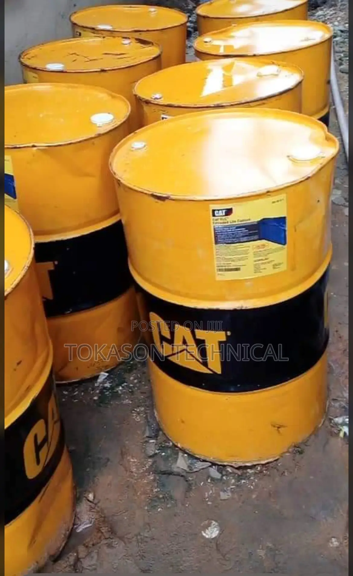 Caterpillar (Cat) Oil Barrels