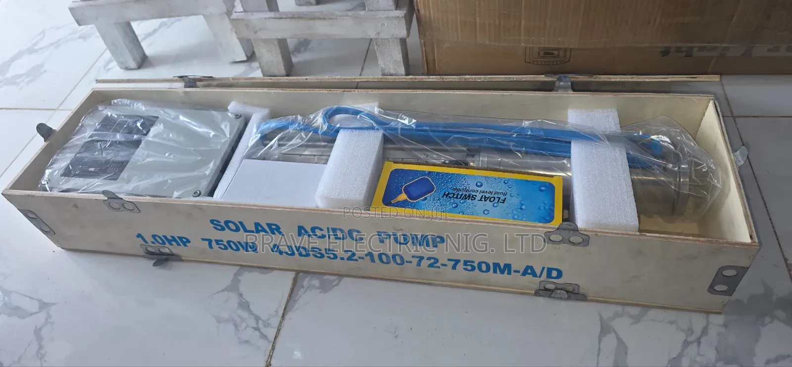 Dc Submersible Solar Pump 1hp