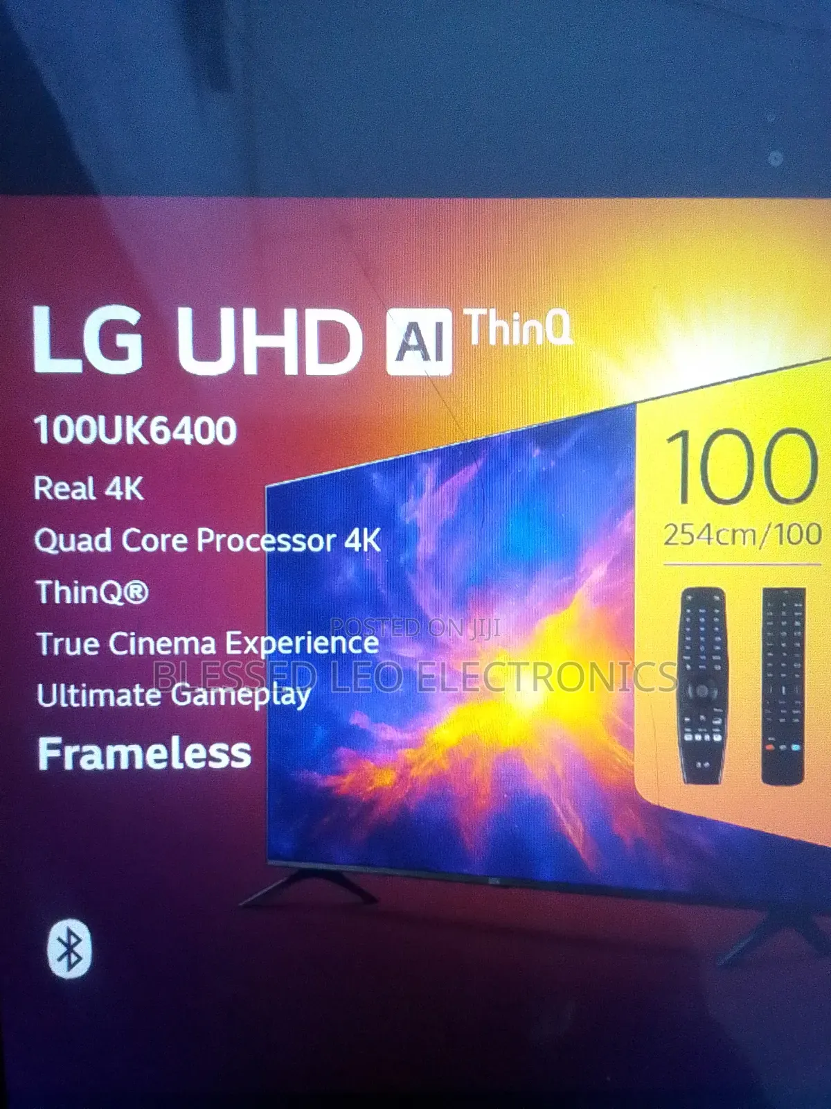 100 Inches Smart Tv With Home Dashboard Real Ai Tv